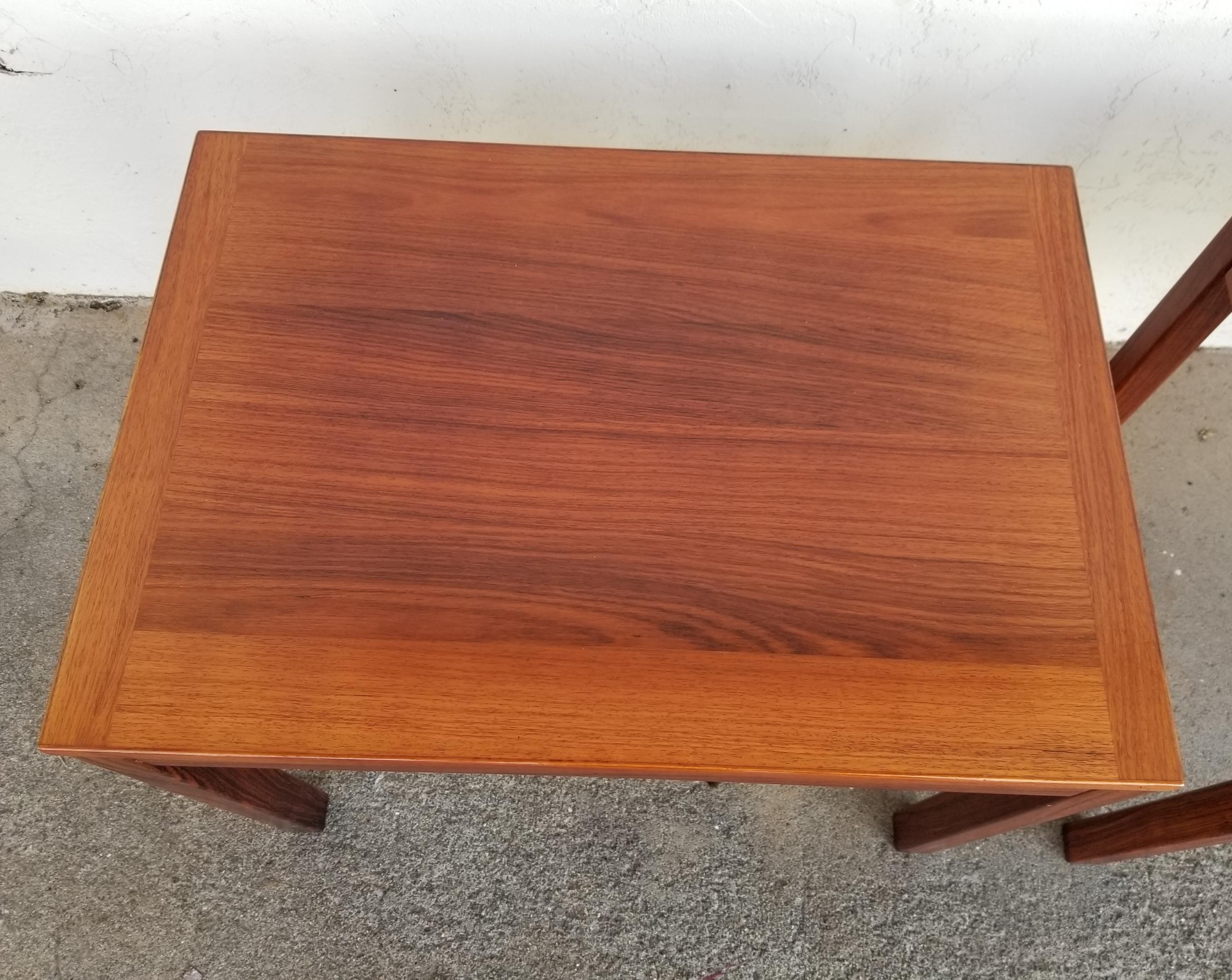 Rosewood Danish Modern Side Tables by Vejle Stole 5