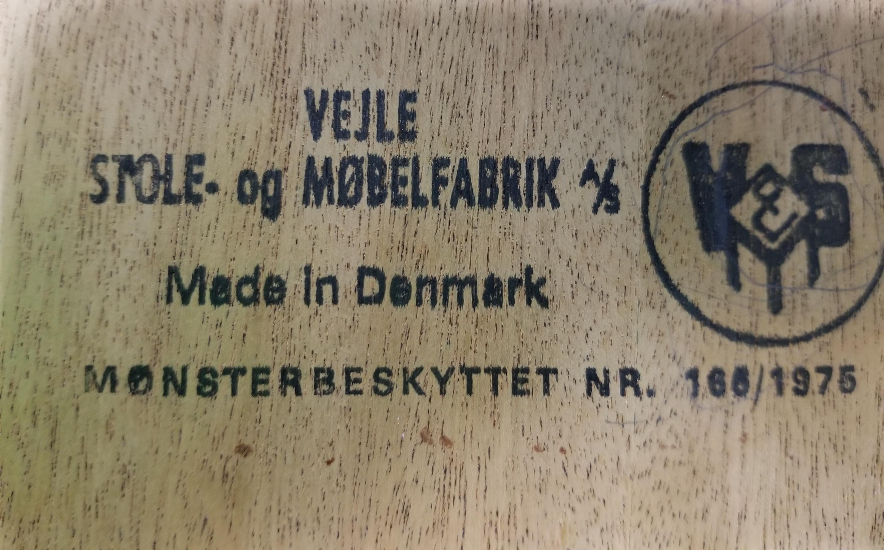 Rosewood Danish Modern Side Tables by Vejle Stole 7