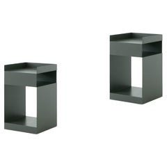 Pair RotateCS73, Hunter Multi Purpose Trolley by Space Copenhagen for &Tradition