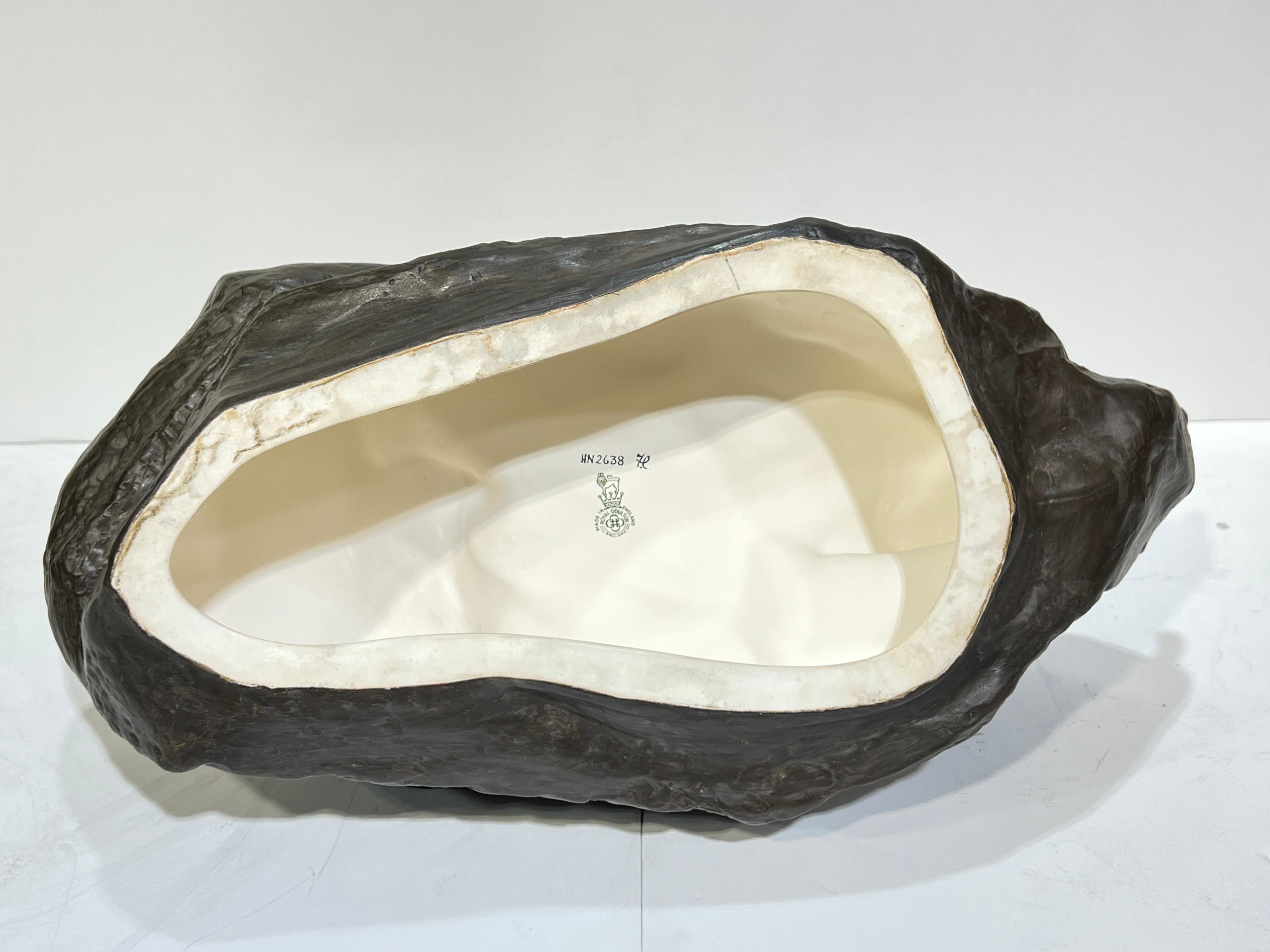 Pair Royal Doulton Glazed Porcelain Leopards im Angebot 4