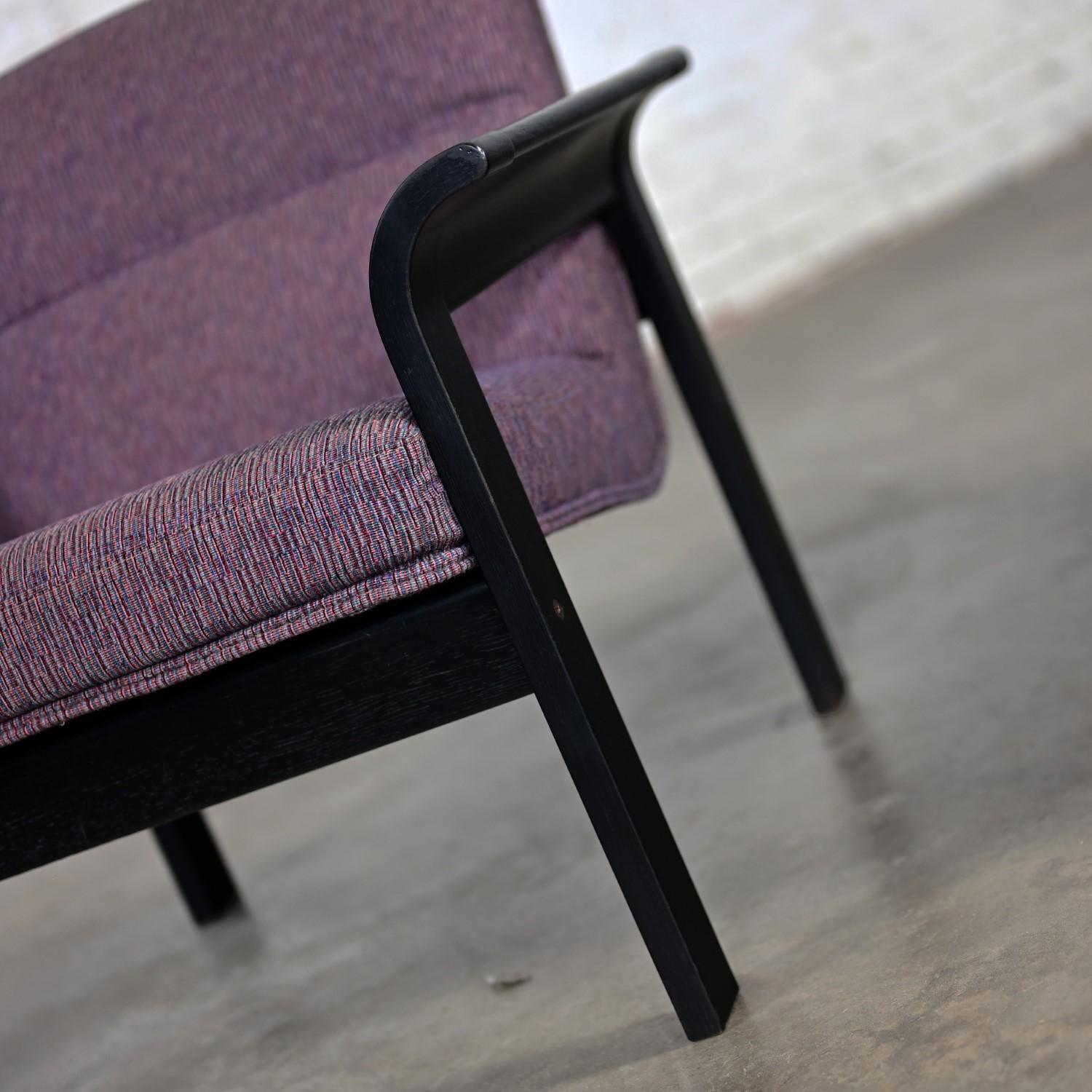 Pair Rudd Intl Danish Oak Lounge Chairs by Thygesen & Sorensen for Magnus Olesen For Sale 5