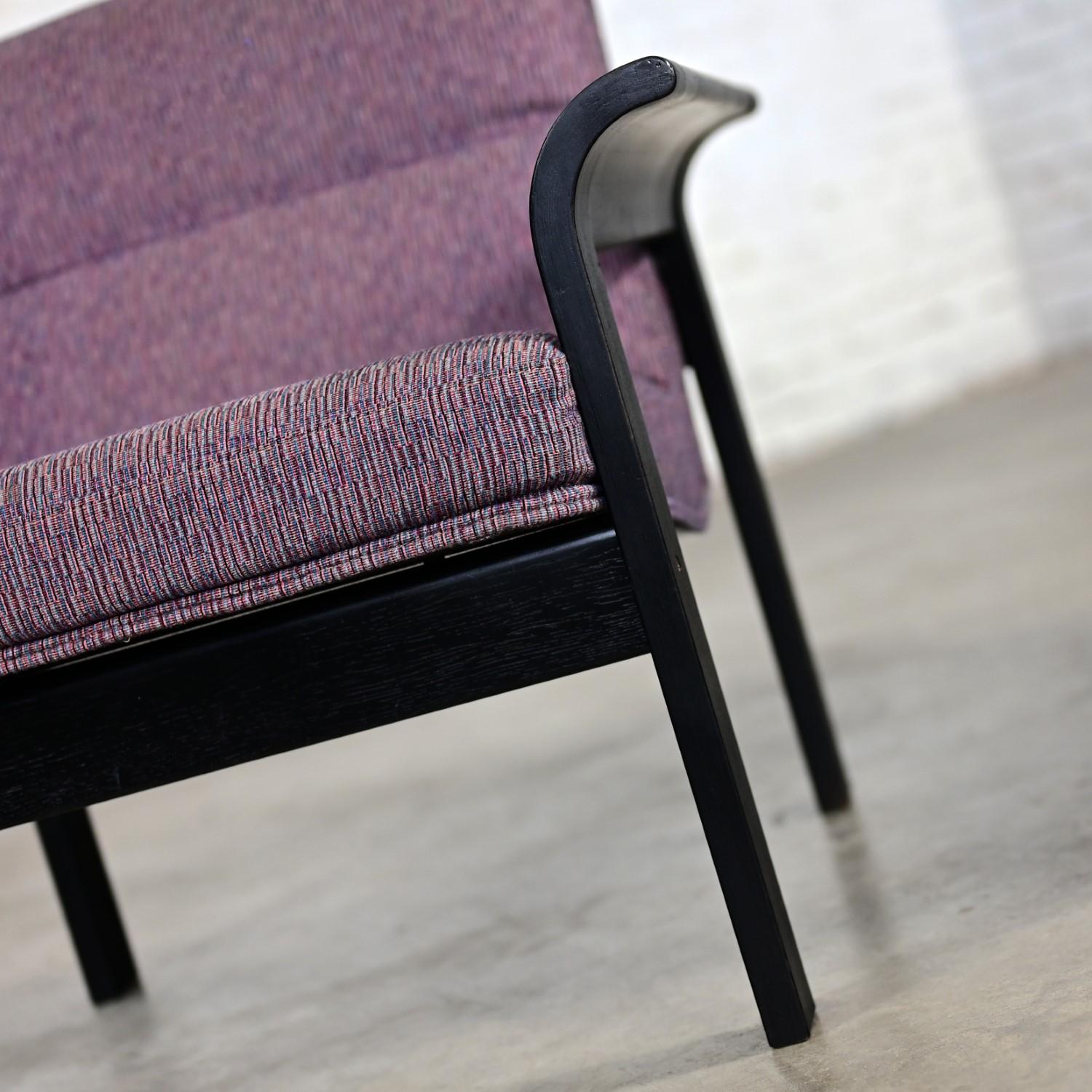Pair Rudd Intl Danish Oak Lounge Chairs by Thygesen & Sorensen for Magnus Olesen For Sale 6