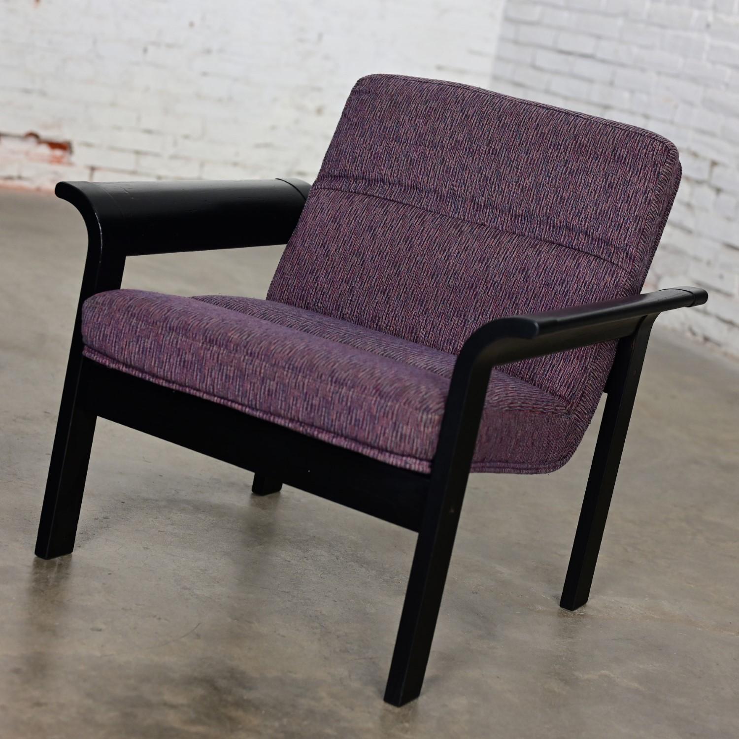 Pair Rudd Intl Danish Oak Lounge Chairs by Thygesen & Sorensen for Magnus Olesen For Sale 9