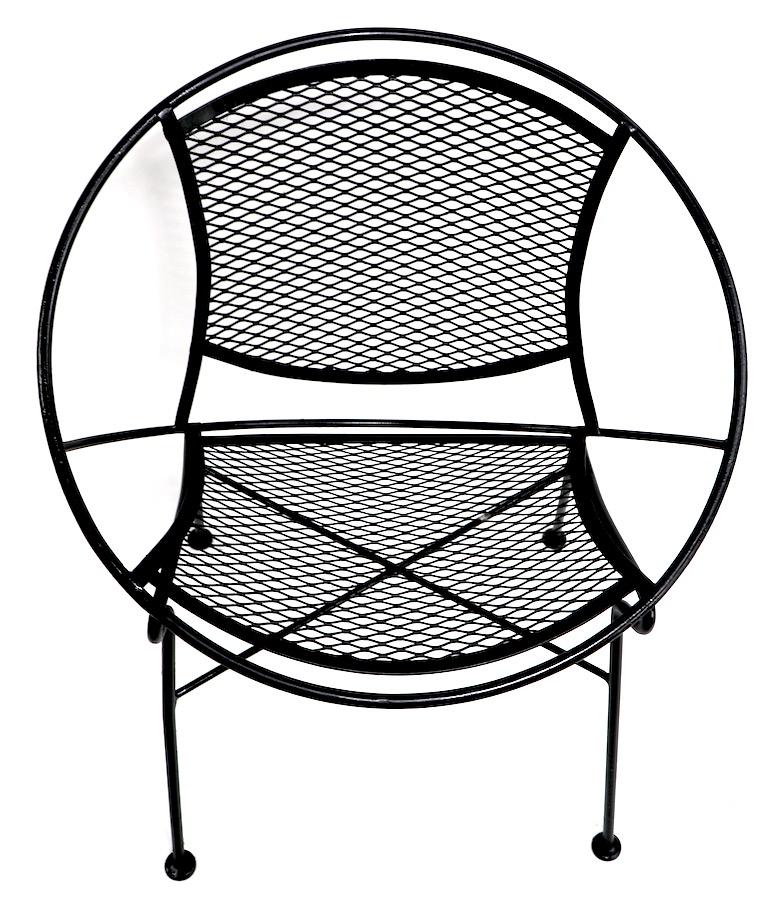 Mid-Century Modern Pair of Salterini Radar Lounge Chairs