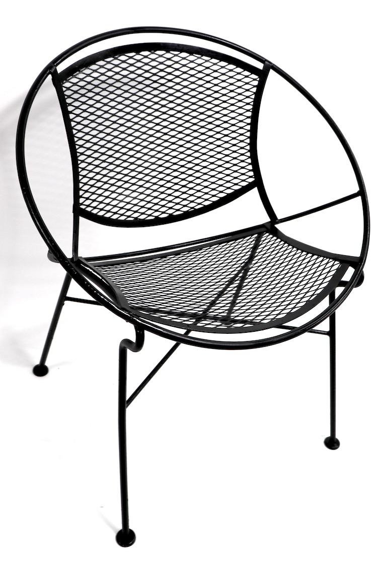 20th Century Pair of Salterini Radar Lounge Chairs