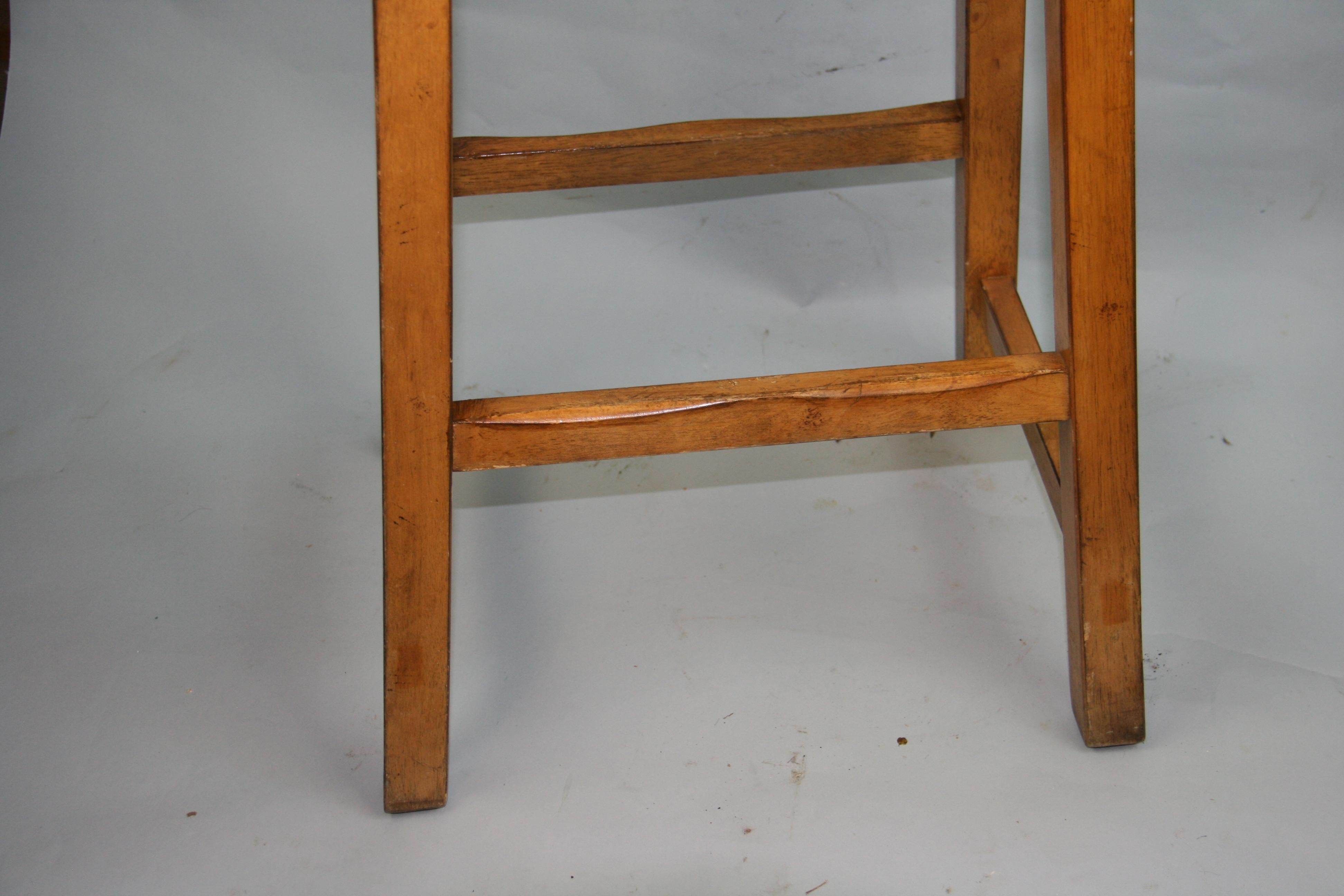 Pair Scandinavian Bar Stools In Good Condition For Sale In Douglas Manor, NY