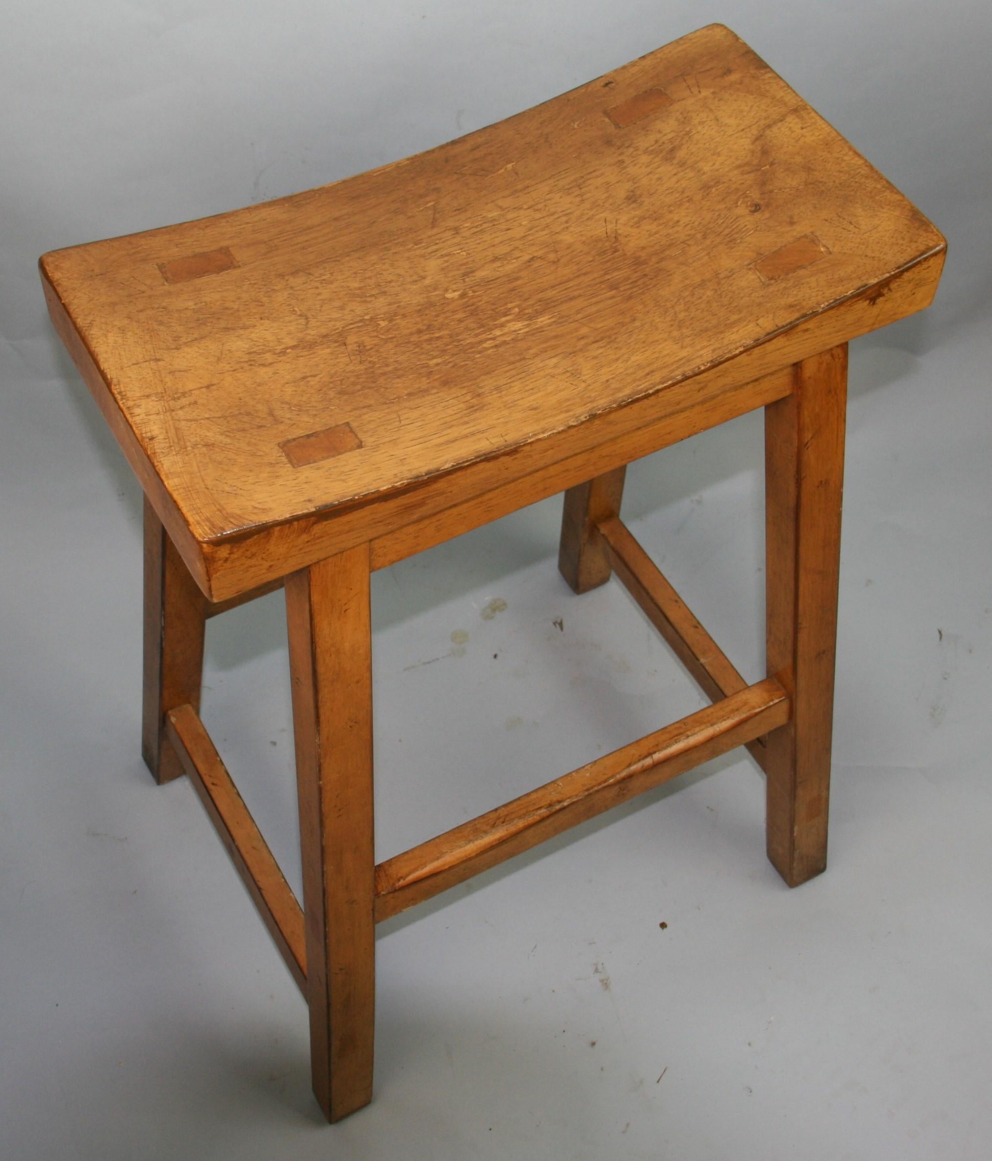 20th Century Pair Scandinavian Bar Stools