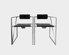 Paire de fauteuils postmodernes Seconda par Mario Botta pour Alias, années 1980, Ensemble de 2