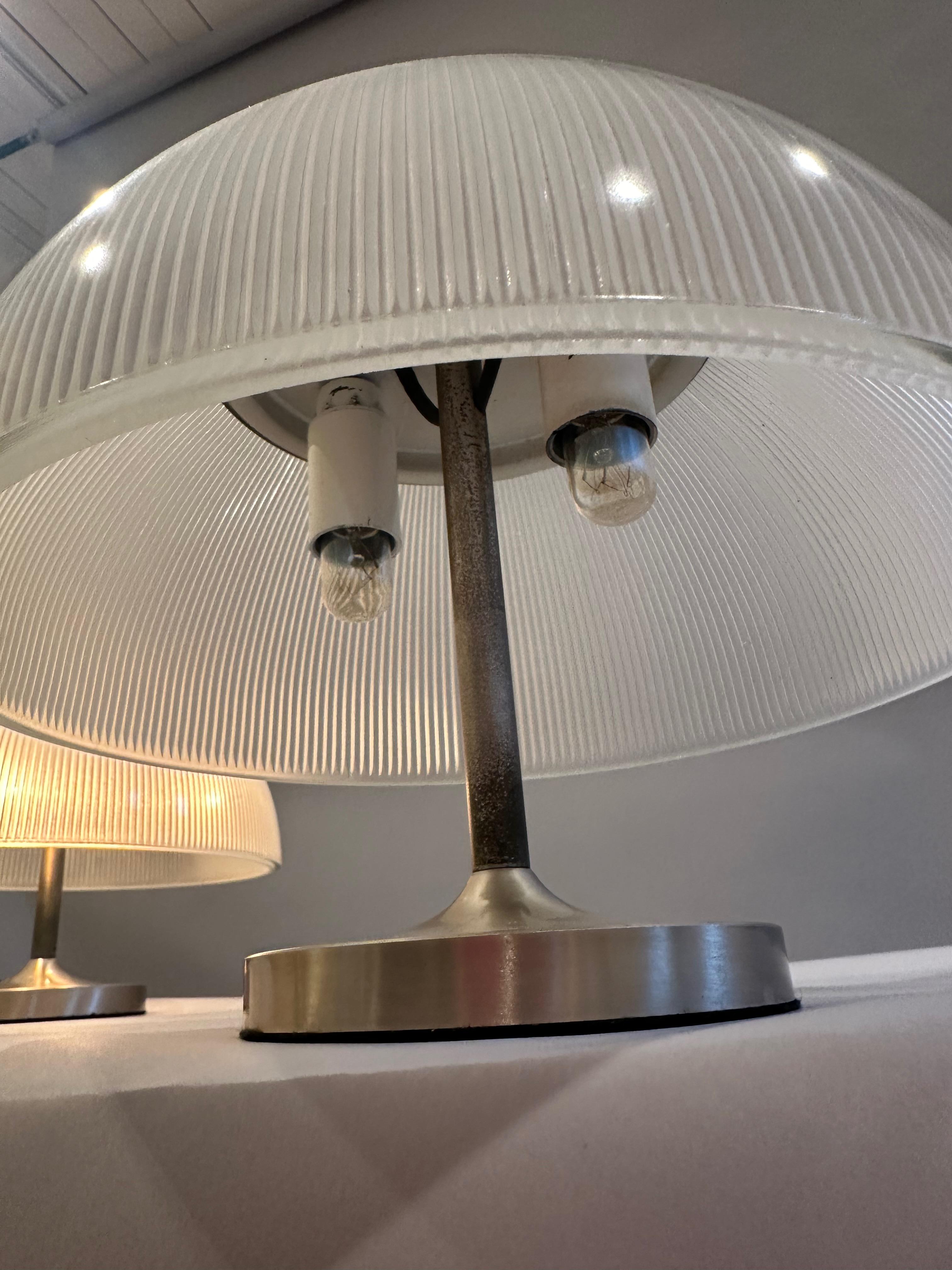 Paire de lampes de table Sergio Mazza 'Alfetta' pour Artemide c1960 en vente 7