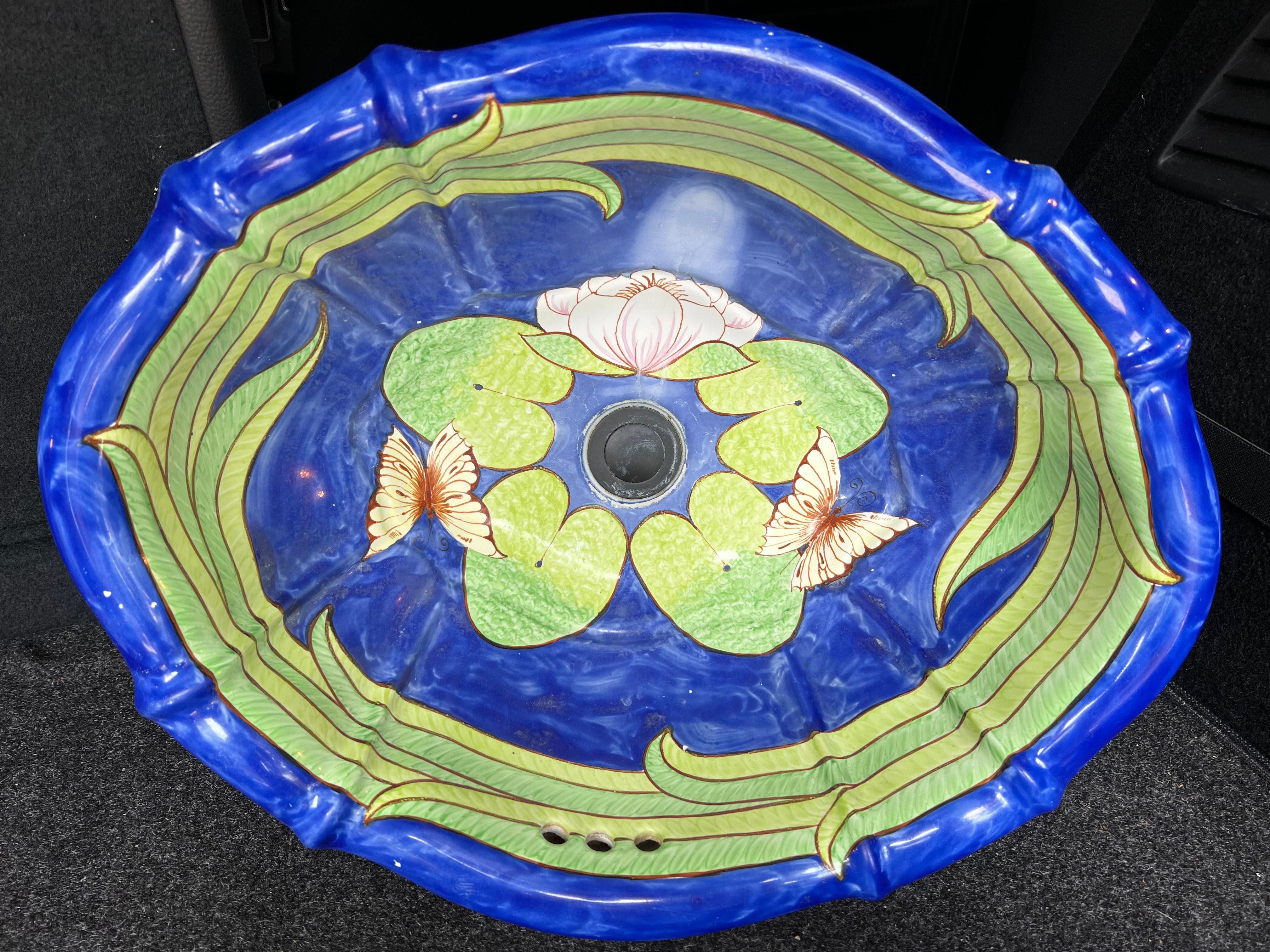 Pair Sherle Wagner Lotus Blossom Sinks For Sale 4