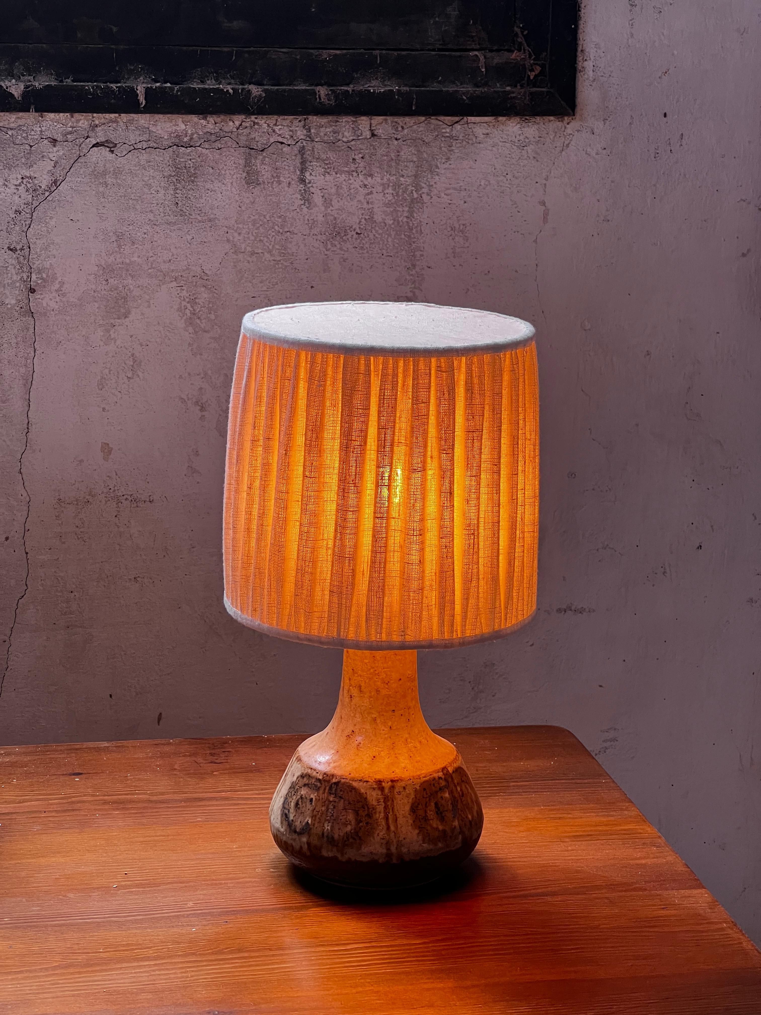 Coppia di lampade in ceramica Søholm H41 cm,  prodotto in Danimarca negli anni '60 in vendita 4