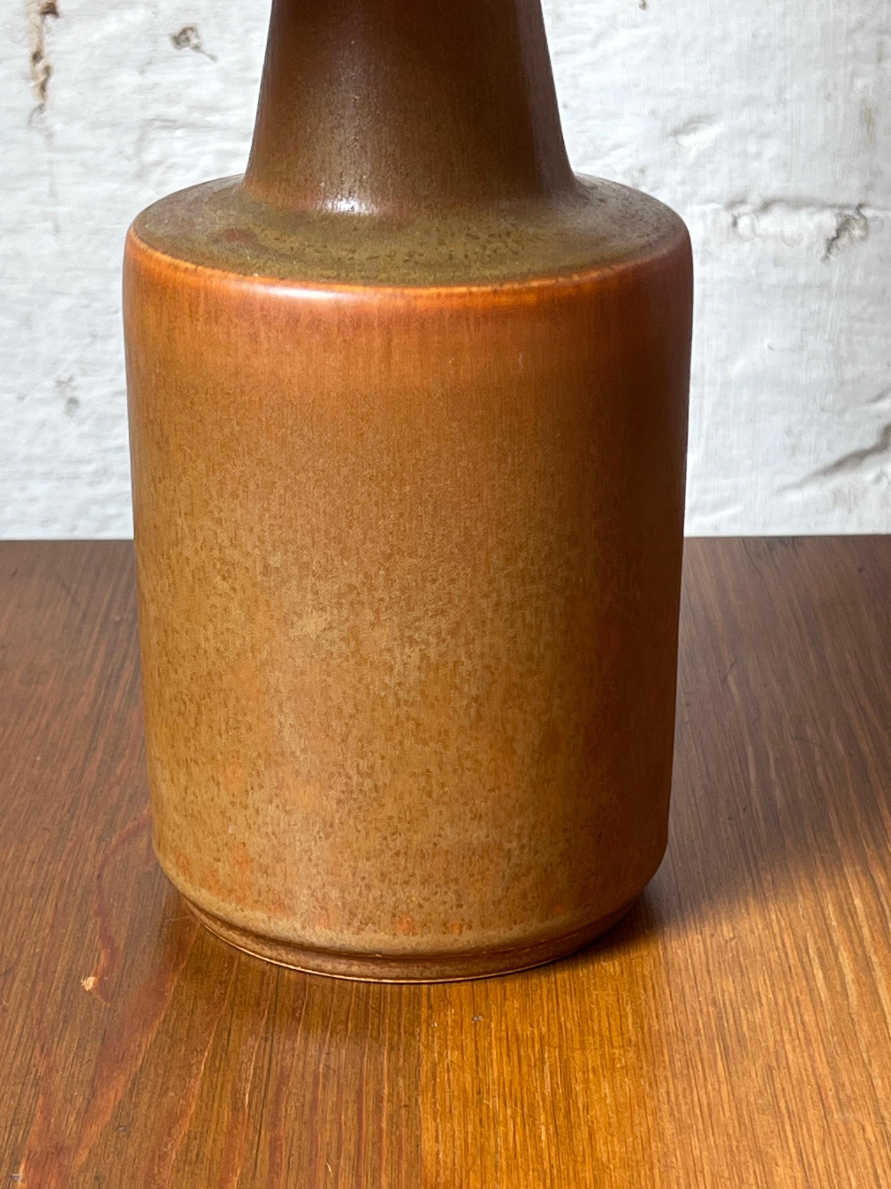 Milieu du XXe siècle Paire de lampes en céramique Søholm H44 cm,  Fabriqué au Danemark dans les années 1960 en vente