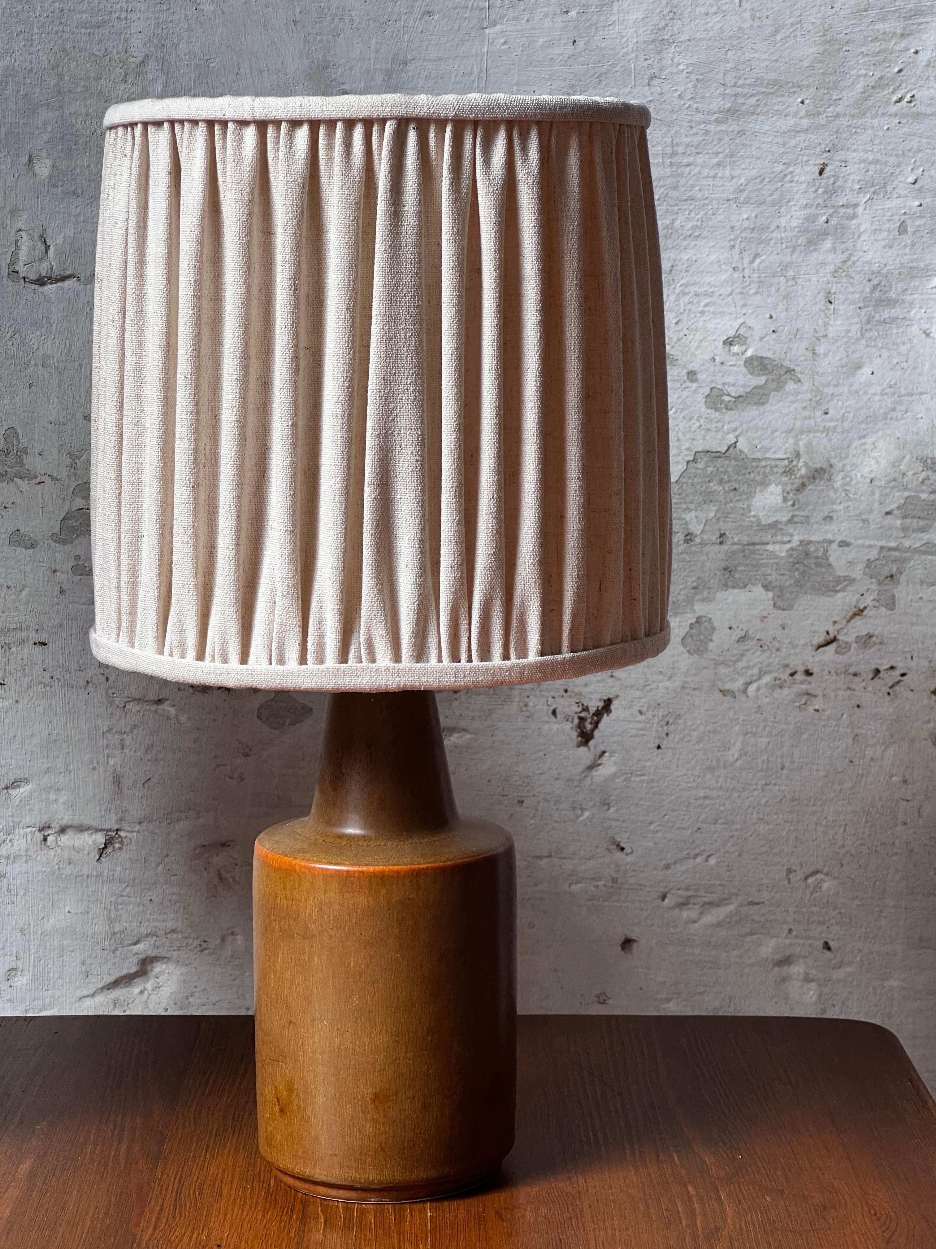 Paire de lampes en céramique Søholm H44 cm,  Fabriqué au Danemark dans les années 1960 en vente 1