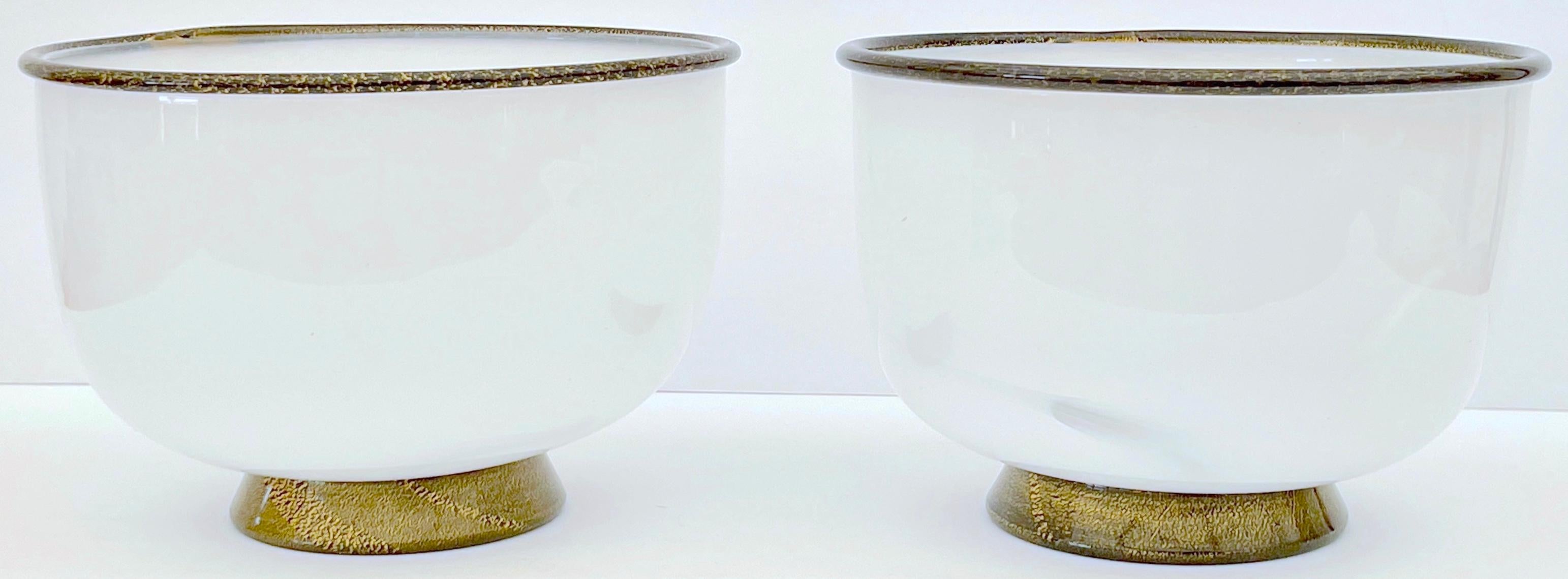 Coppia di ciotole firmate Barovier&Toso 'Primavera' di Murano in vendita 6