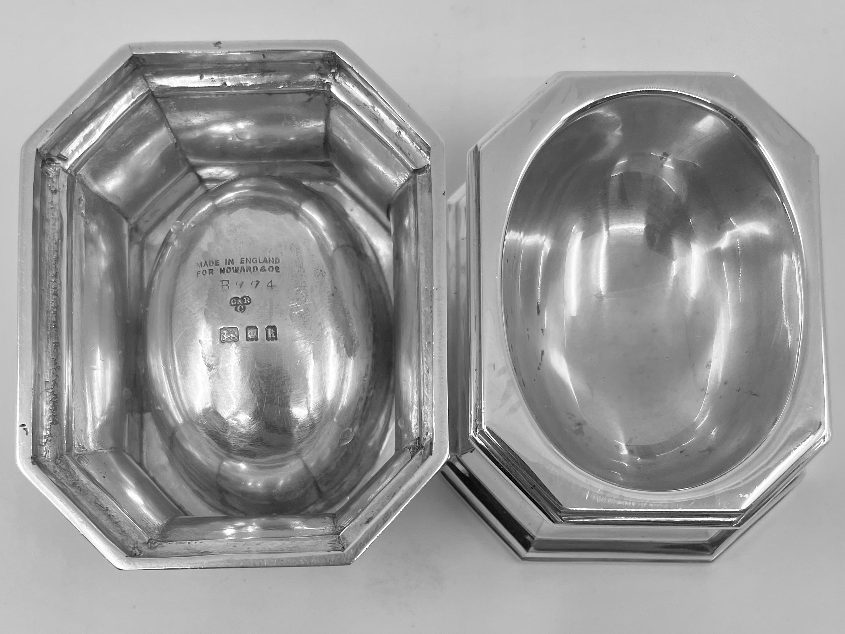 Pair Silver Pedestal Salts  In Good Condition For Sale In New York, NY