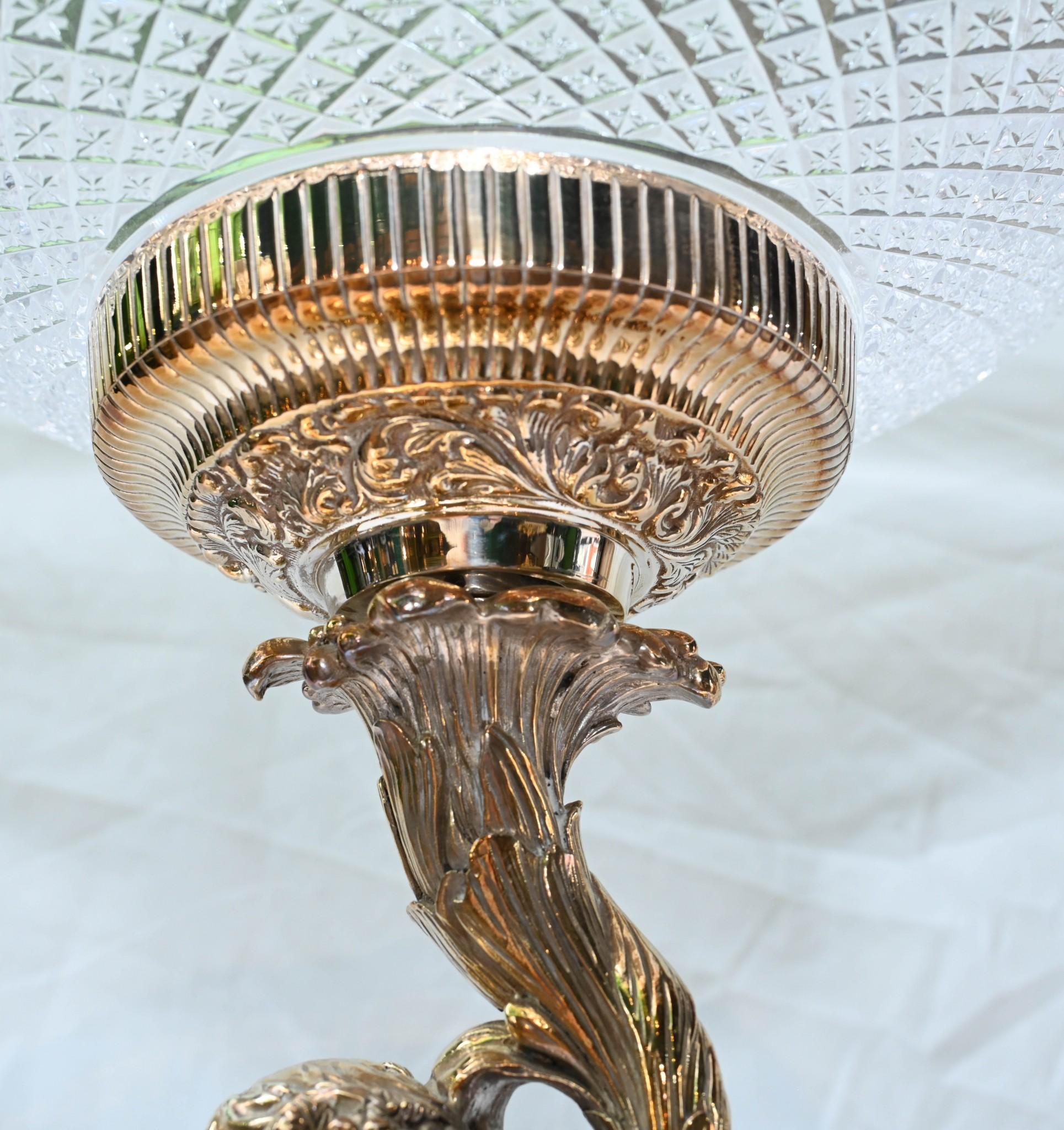 Paar versilberte Cherub Tazzas Tafelaufsätze Christofle Tafelaufsätze im Angebot 6