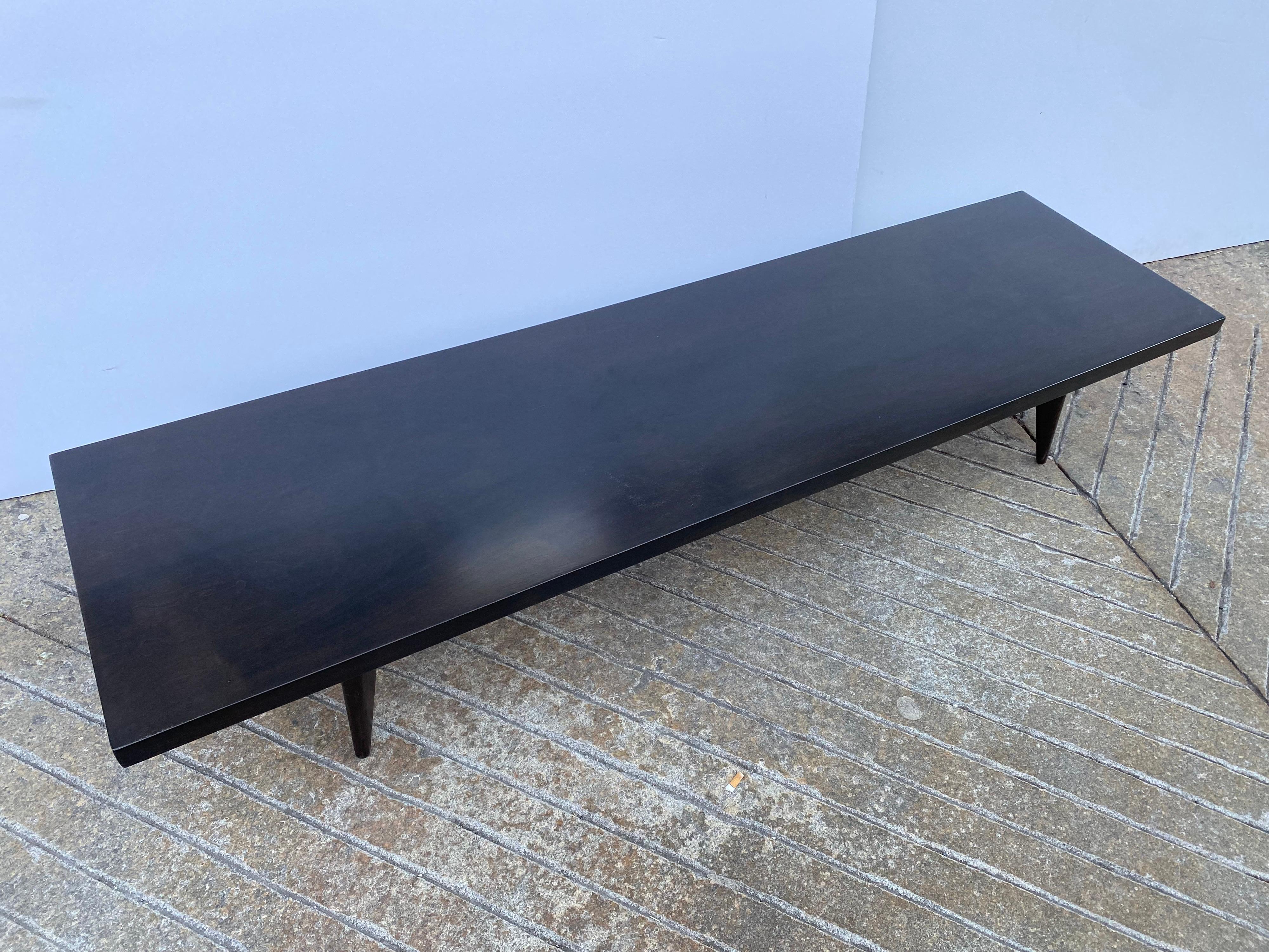 Pair Sleek Low Tables/ Benches In Good Condition In Philadelphia, PA