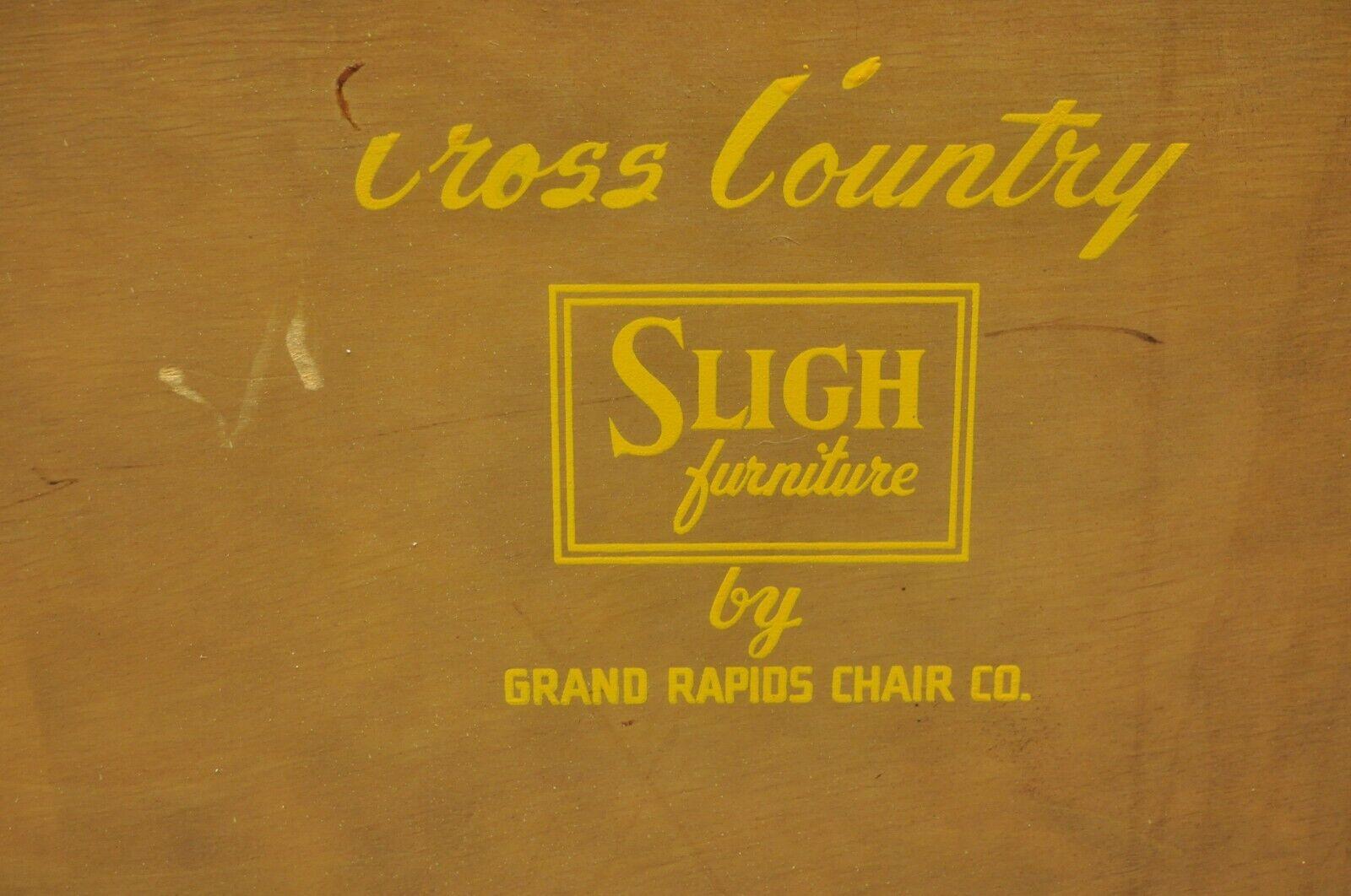 Pair Sligh Cross Country Mid Century Modern Cerused Oak 4 Drawer Dresser Chest For Sale 4