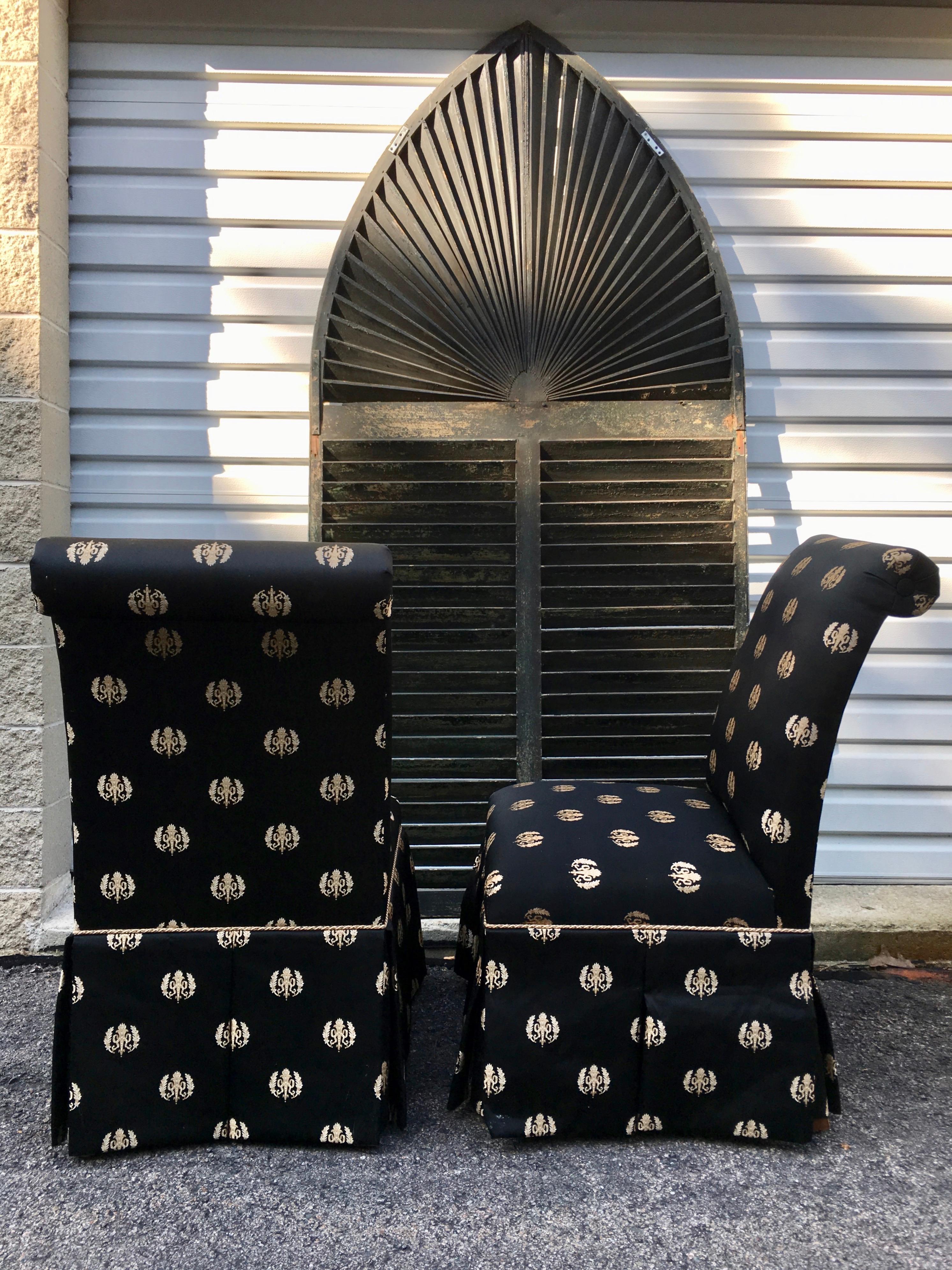 Pair of Slipper Chairs 1
