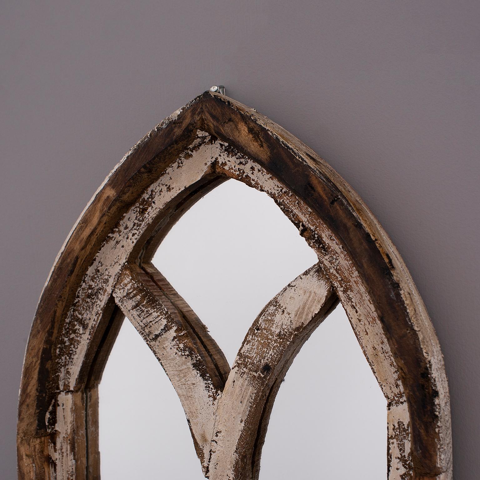 small arched window