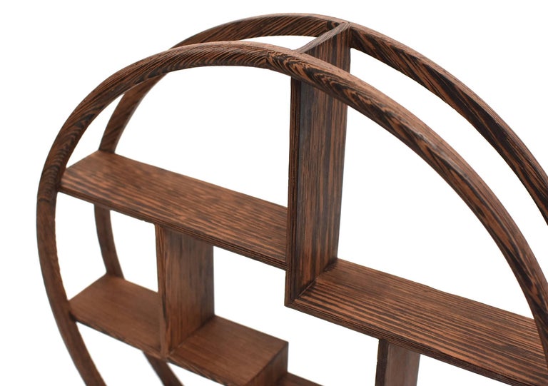 Pair of Small Display Stands, Mini Shelves, Solid Rosewood at 1stDibs