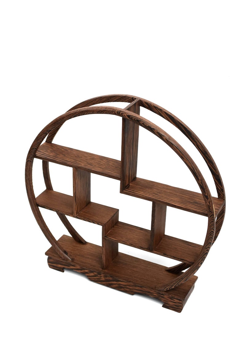 Pair of Small Display Stands, Mini Shelves, Solid Rosewood at 1stDibs