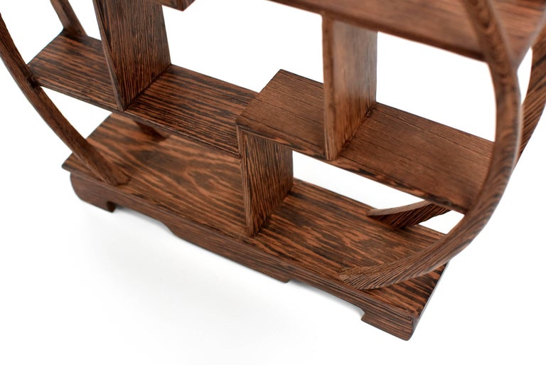 Pair of Small Display Stands, Mini Shelves, Solid Rosewood at 1stDibs