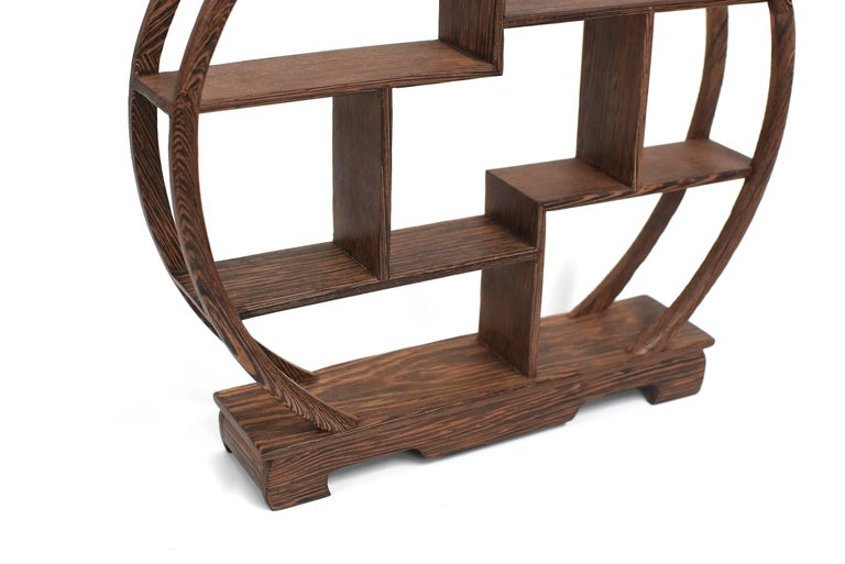Pair of Small Display Stands, Mini Shelves, Solid Rosewood at 1stDibs