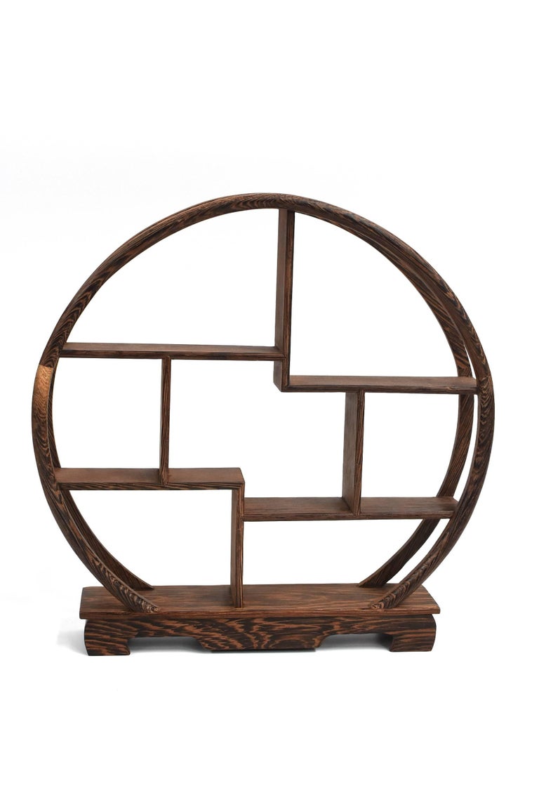 Pair of Small Display Stands, Mini Shelves, Solid Rosewood at 1stDibs