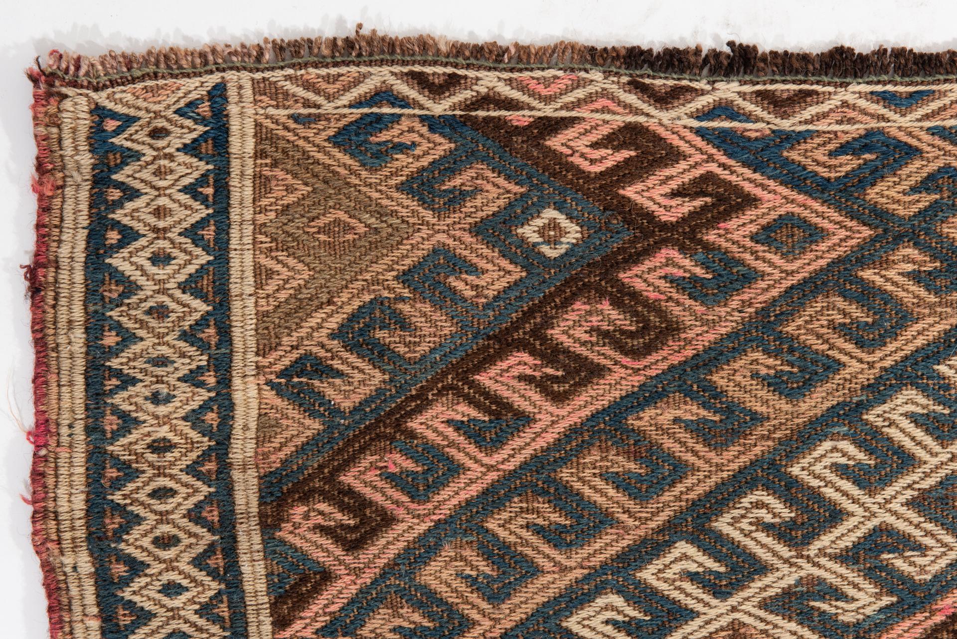 Paire de petits kilims Bon état - En vente à Alessandria, Piemonte