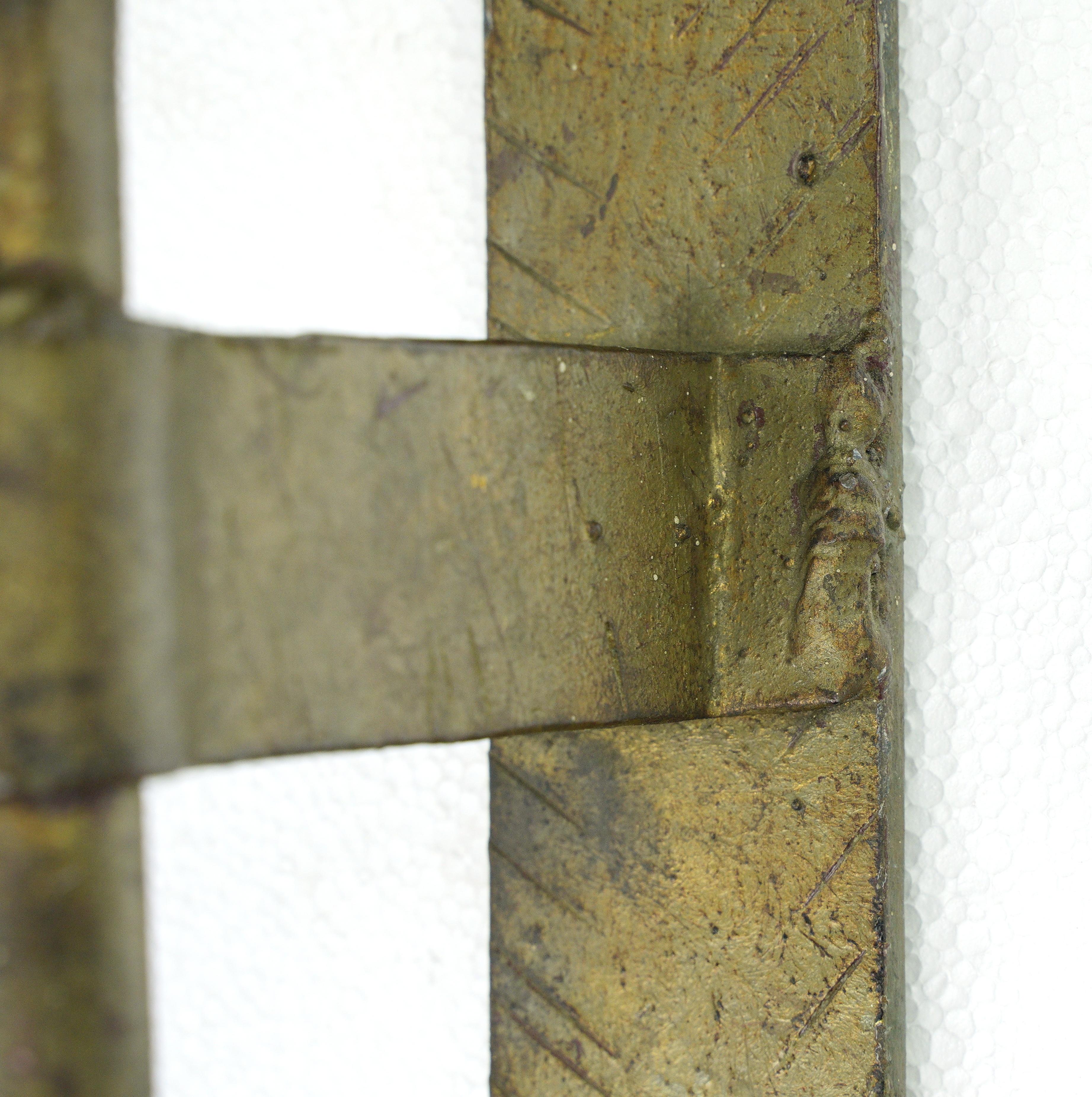 Coppia di lampade da parete in acciaio con finitura in bronzo in stile Revival spagnolo in vendita 6