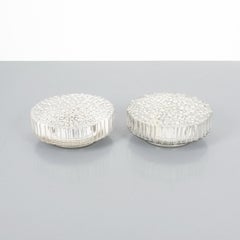 Staff Bubble Glass Flush Mounts (4x) Lampen Ceiling Lights, 1960
