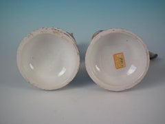 Pair Staffordshire Hen and Cockerel / Rooster Figures