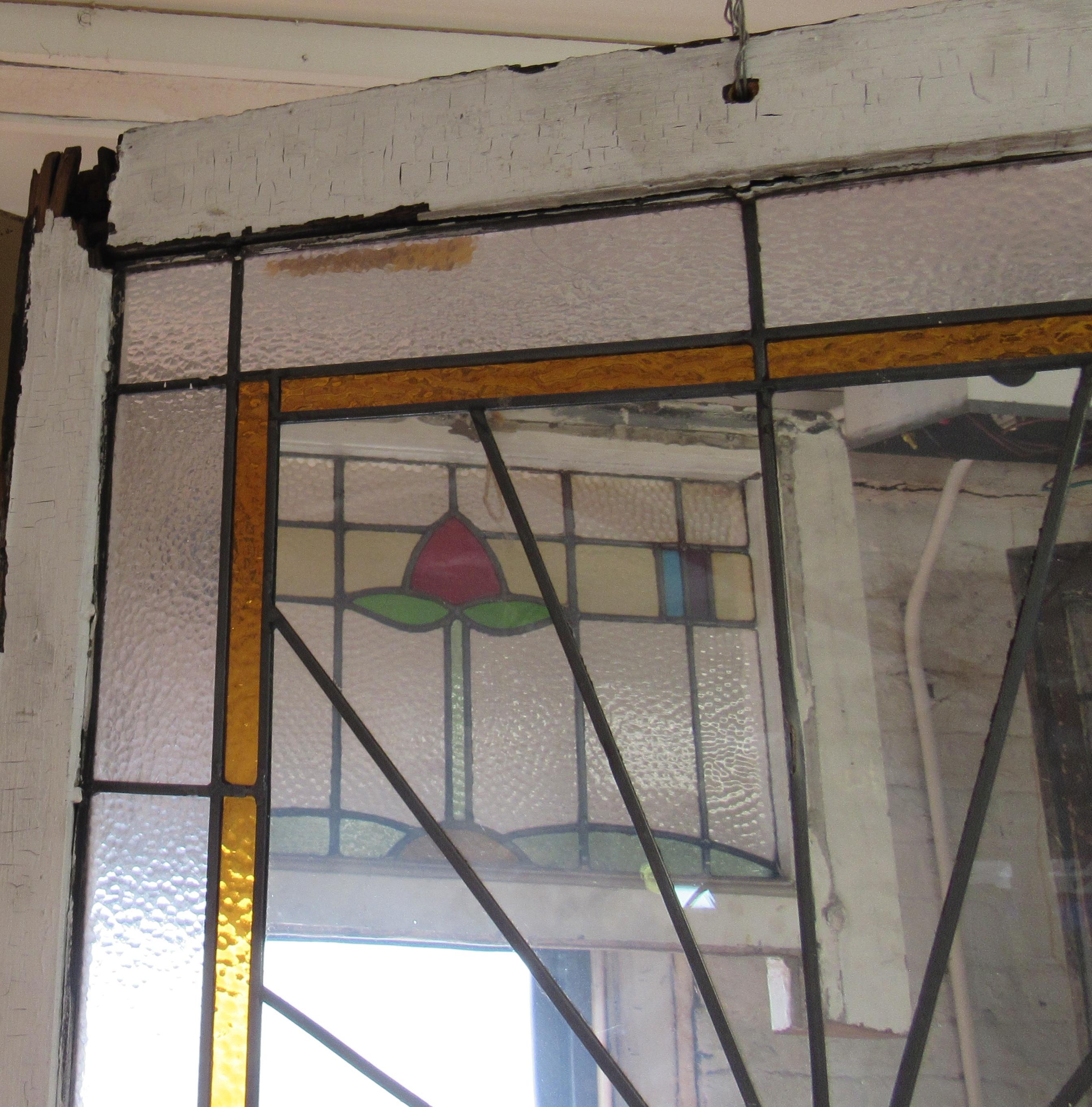Pareja de vidrieras Stained glass 40