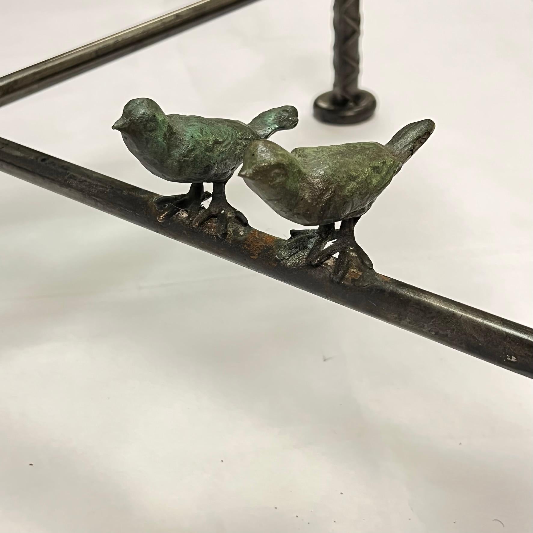Pair Steel and Glass Cocktail Tables by Ilana Goor, circa 1985 5