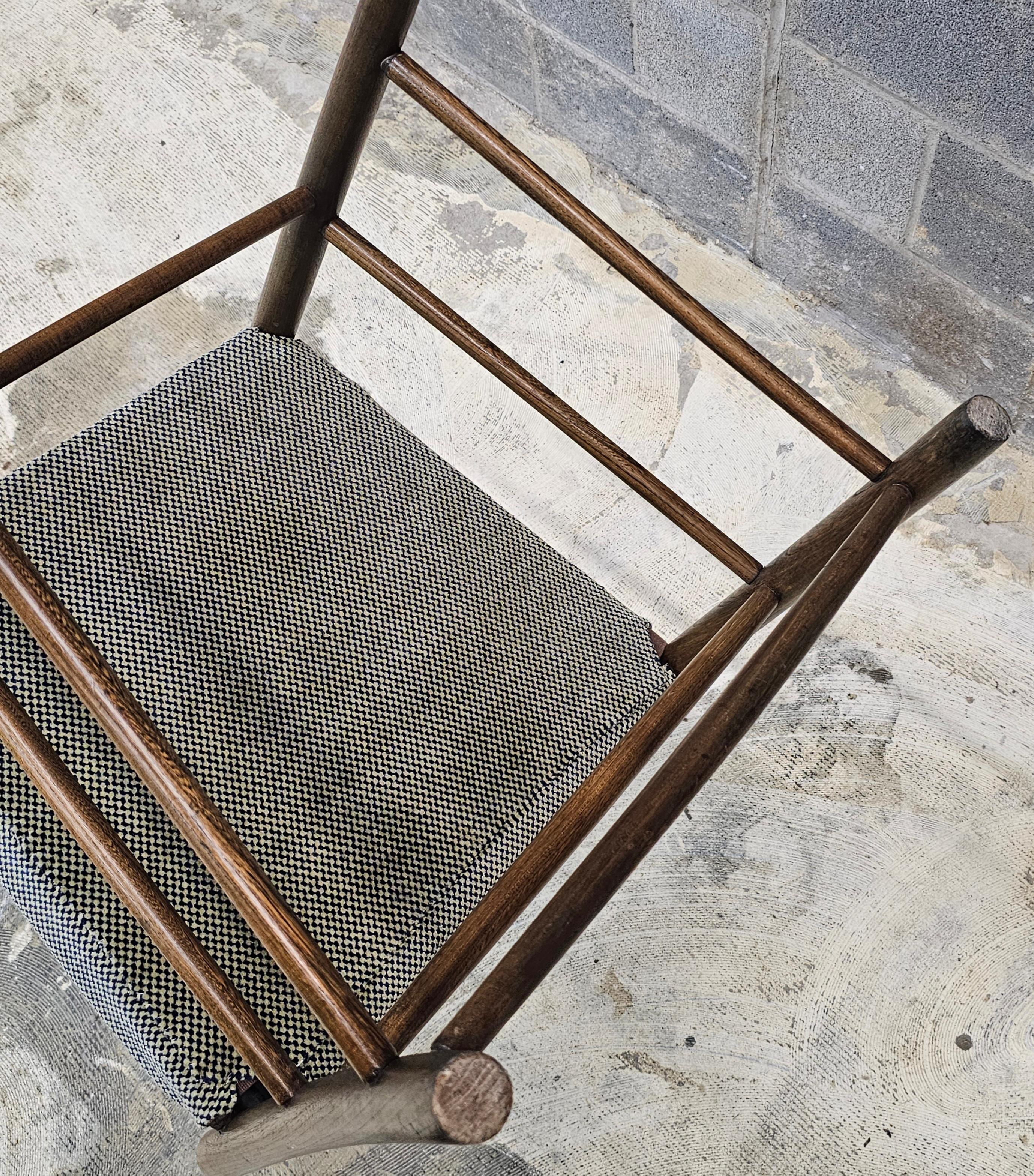 Paire de Stickley Co. Chaises d'appoint en châtaignier de type Shaker, NYC vers 1910 en vente 1