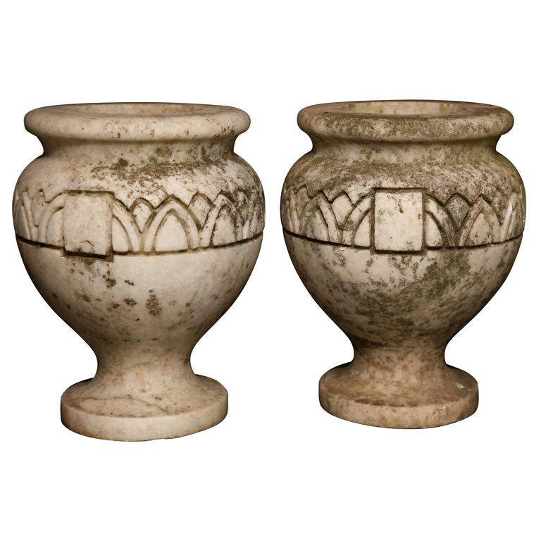 Pair Stone Planters For Sale