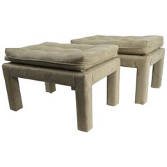 Pair of Stools After Billy Baldwin