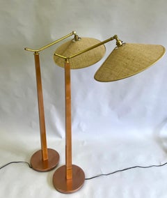 Pair Studio Craft / Modern Craftsman Floor Lamps, Pierre Guariche, 1947