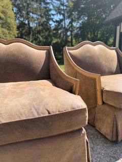 Pair Swivel Armchairs French Provincial Armchairs Chair and a Half Swivel Chairs