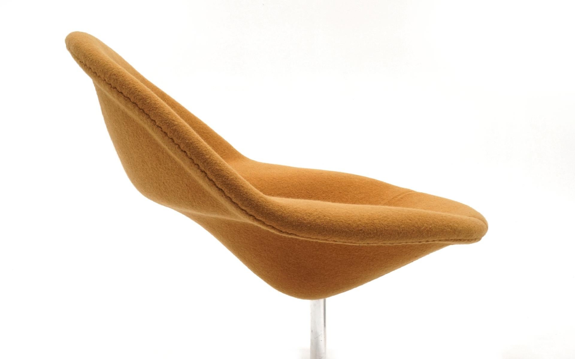Fin du 20e siècle Paire de chaises longues pivotantes modèle 421 de Pierre Paulin pour Artifort, 1970 en vente
