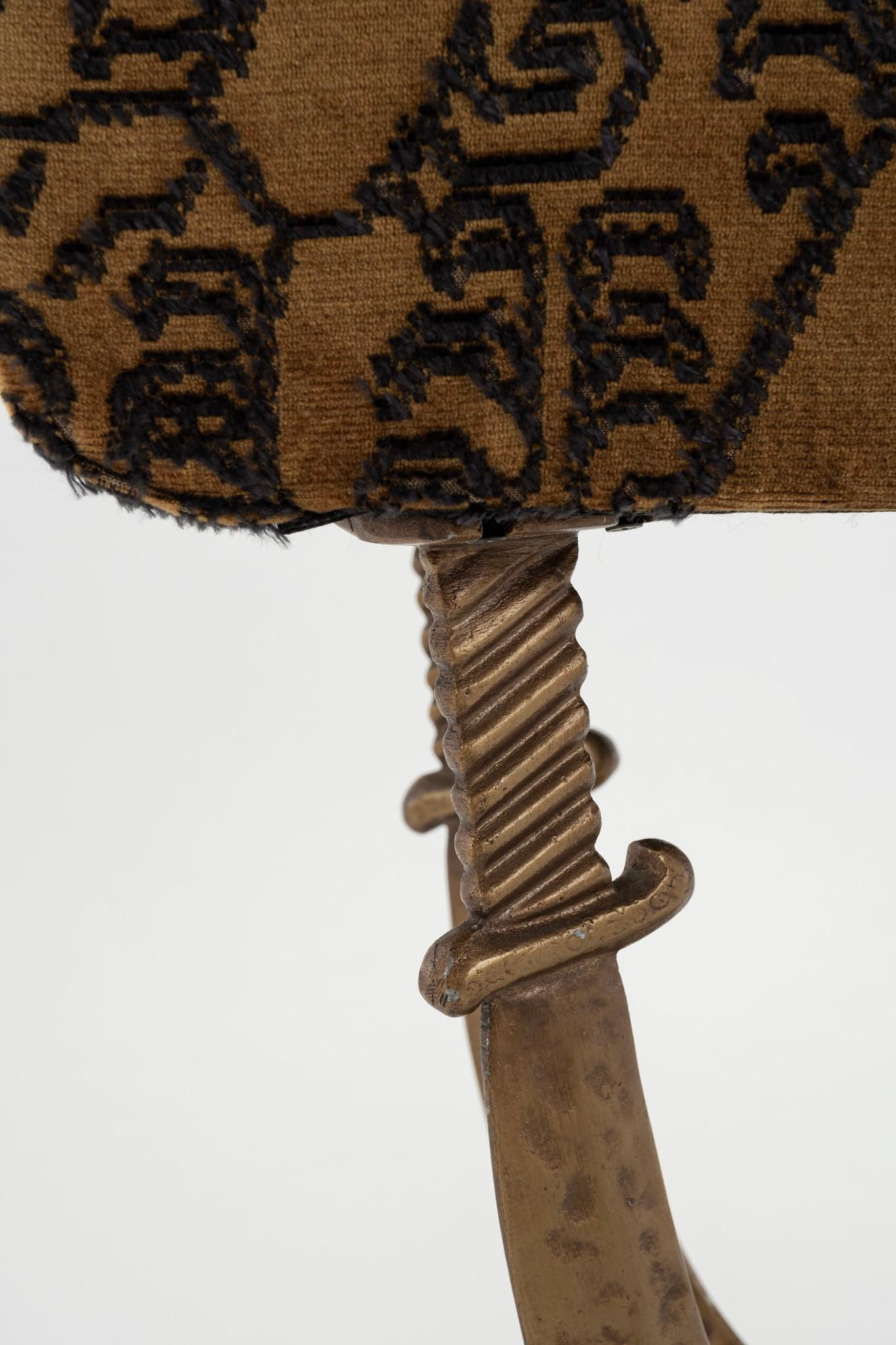 European Pair Sword Tabourets