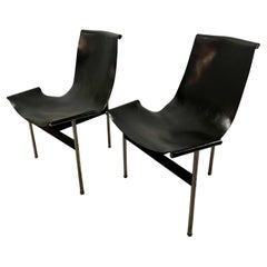 Pair "T Chairs" by Katavolos, Littell and Kelley for Laverne International 1952