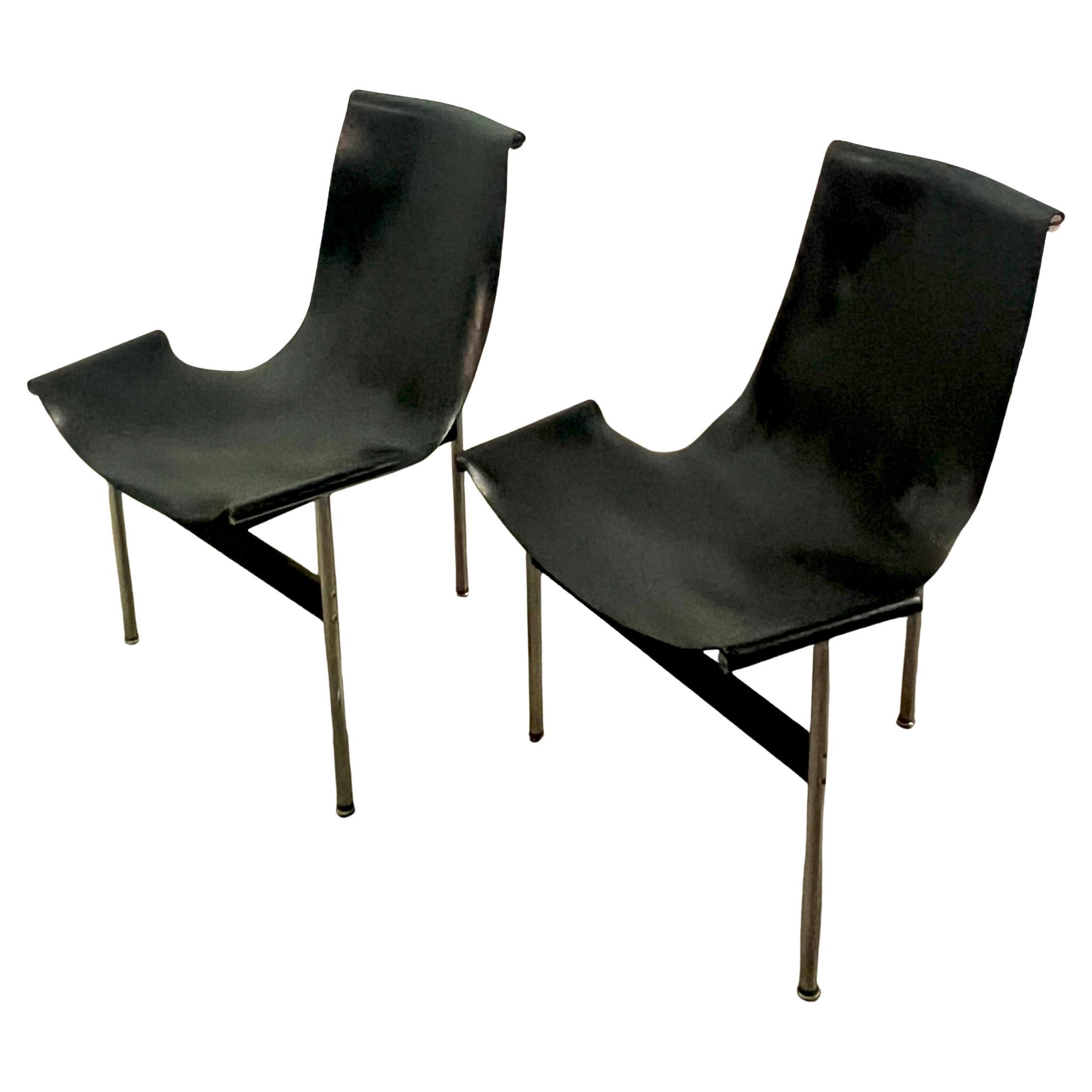 Pareja de "Sillas T" de Katavolos, Littell y Kelley para Laverne International 1952 en venta