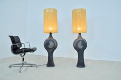 Pair of Table Lamp by Dominique Pouchain