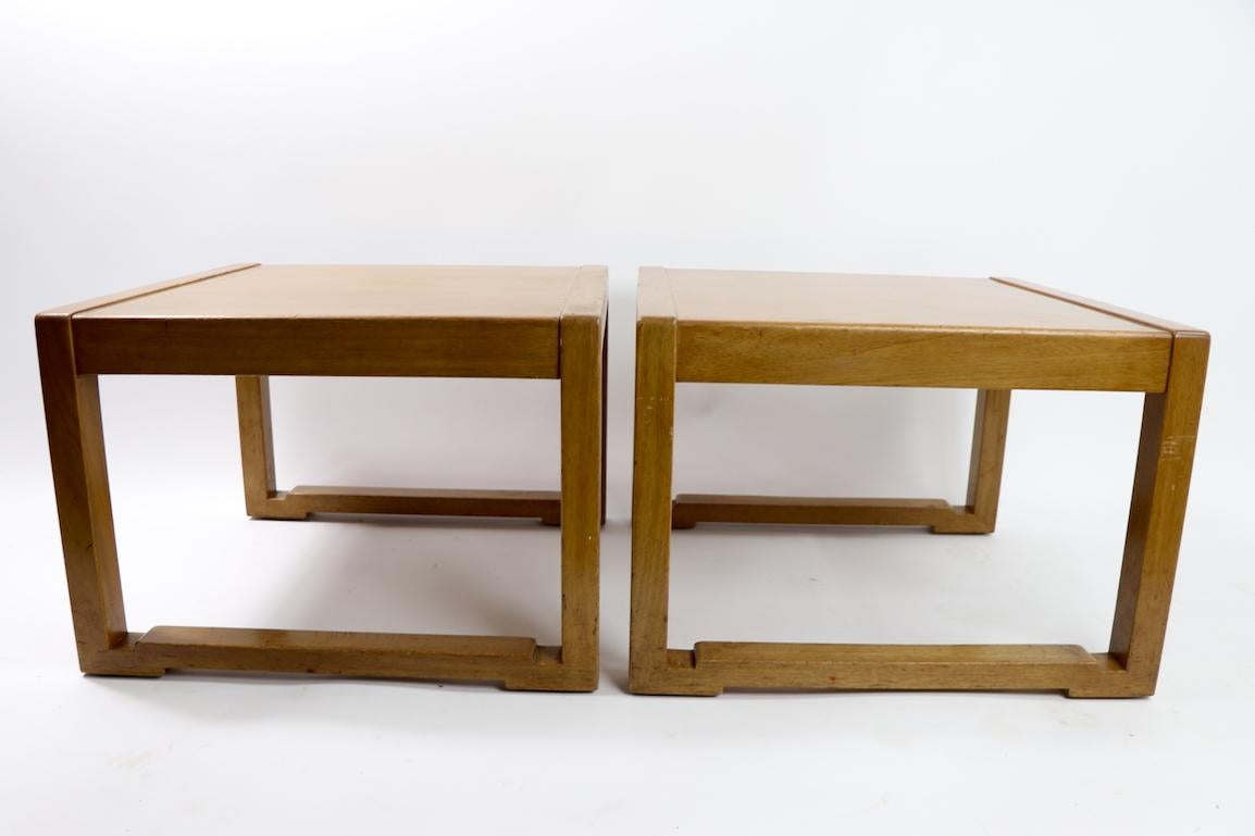 Pair of Tables designed by Wormley for Dunbar 6