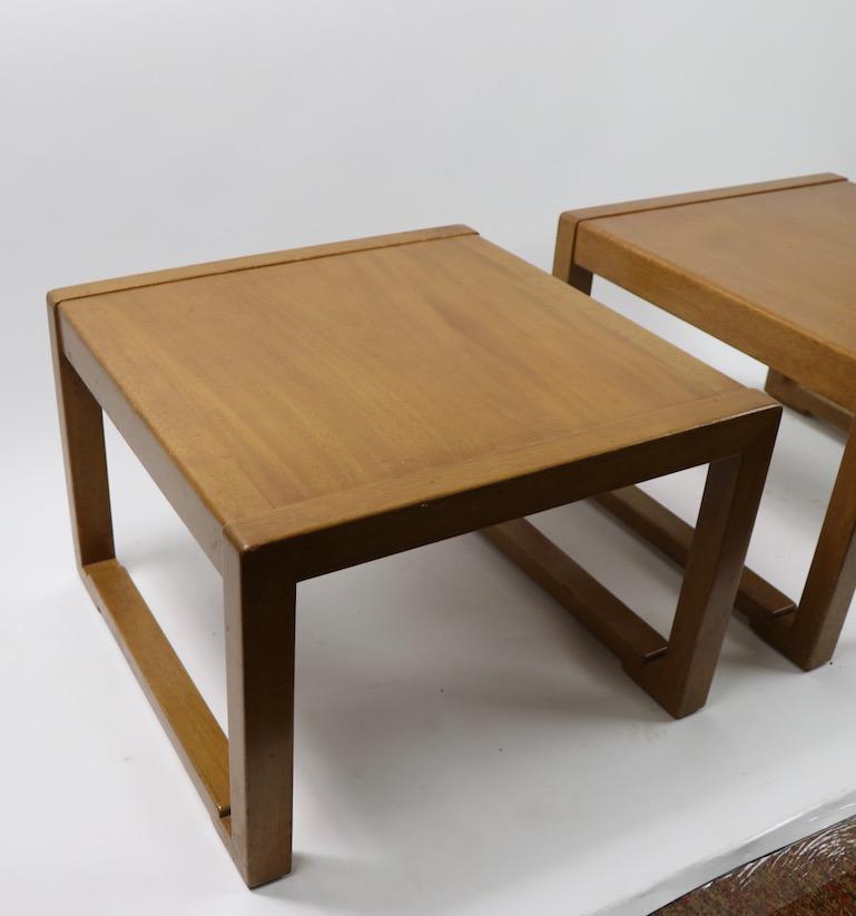Pair of Tables designed by Wormley for Dunbar 2