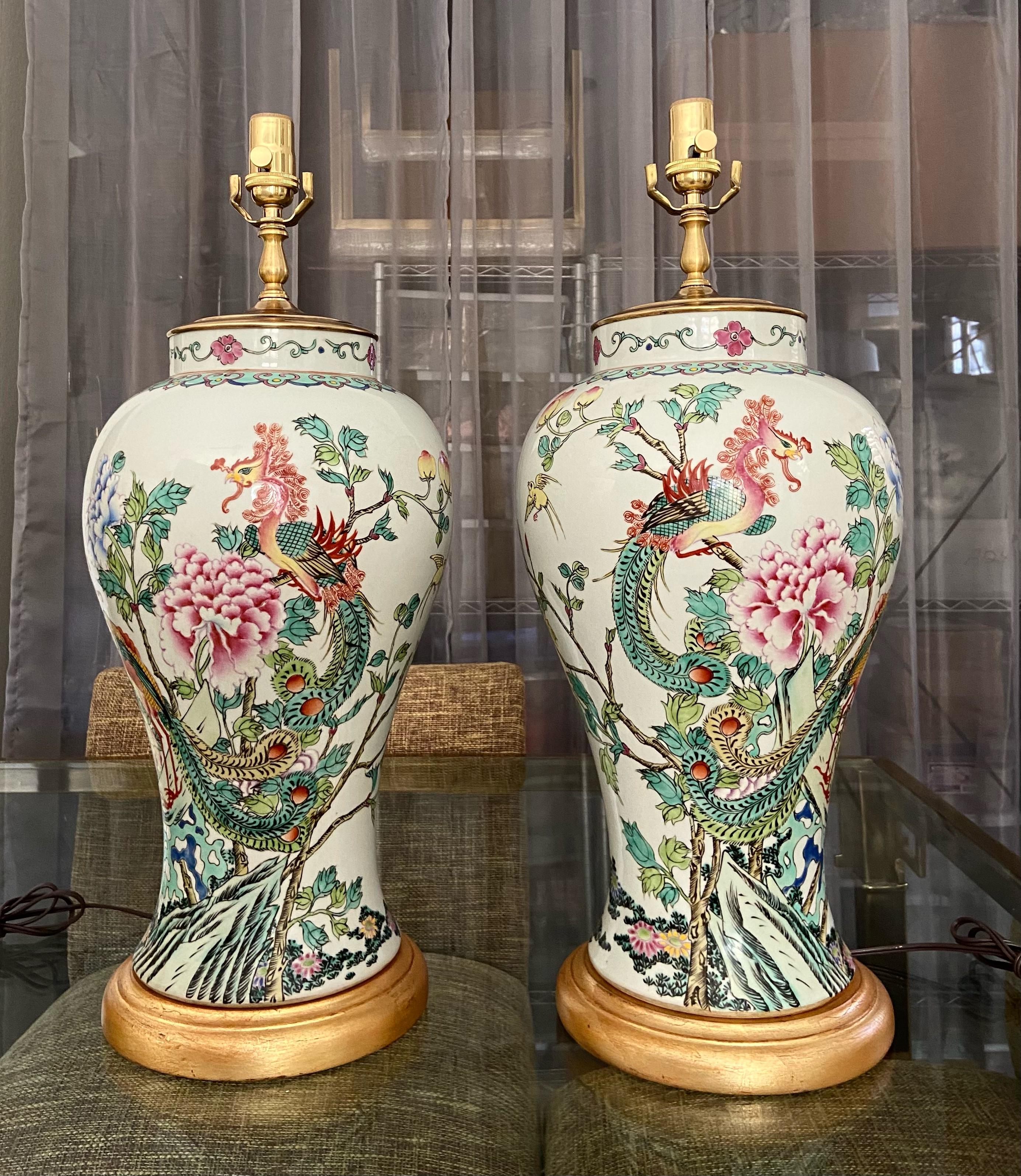 porcelain lamps