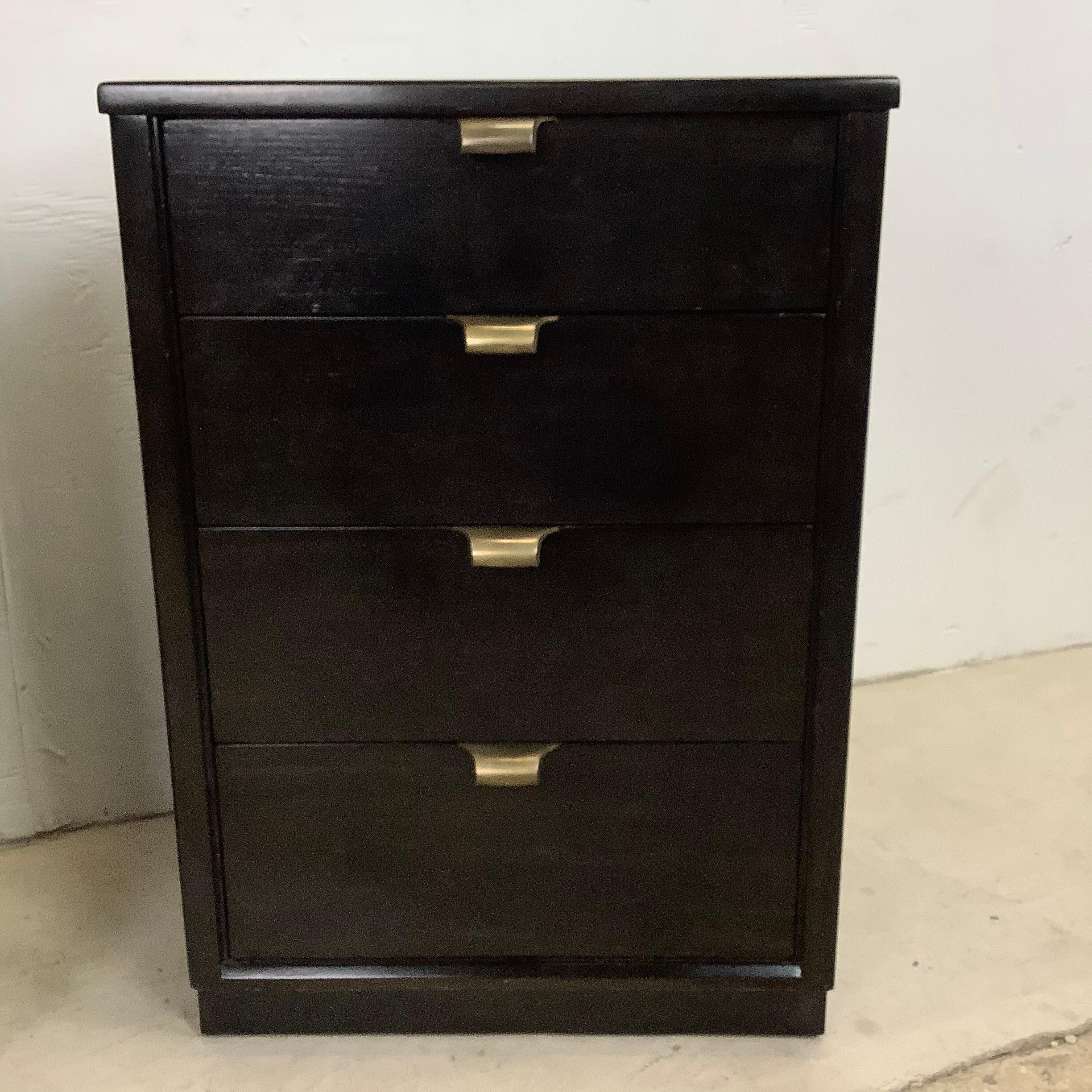 Pair Tall Mid-Century Modern Nightstands by Drexel In Good Condition In Trenton, NJ