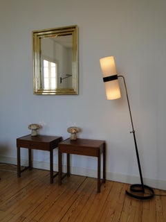 Pair Teak Nightstands Bedside Tables from 1950 Sweden